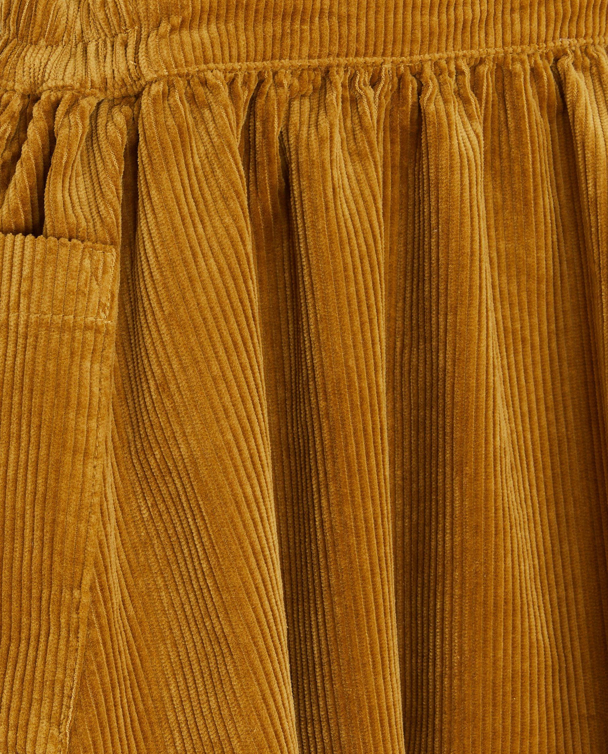 Robes - Robe-salopette en velours côtelé