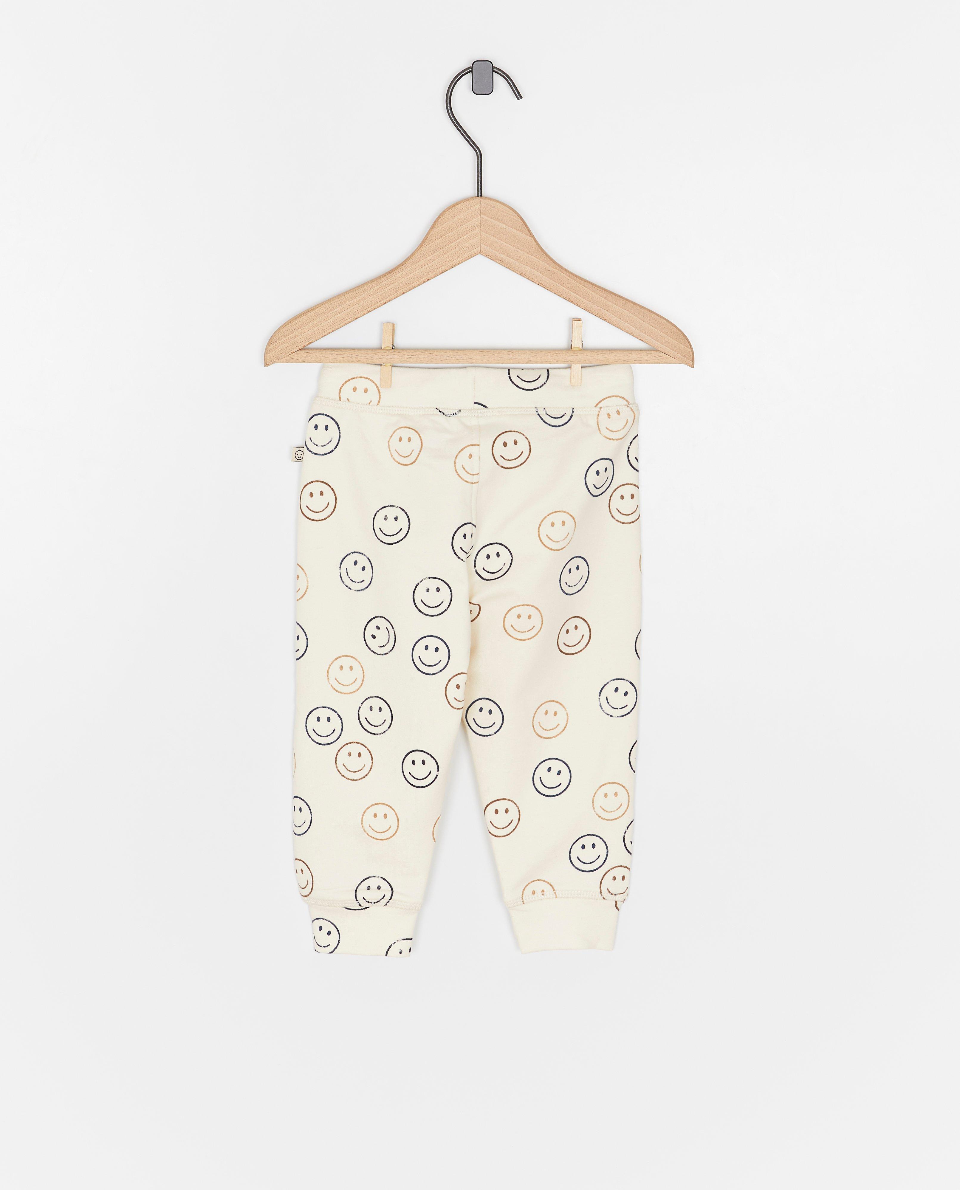 Pantalons - Pantalon de jogging à imprimé à smileys