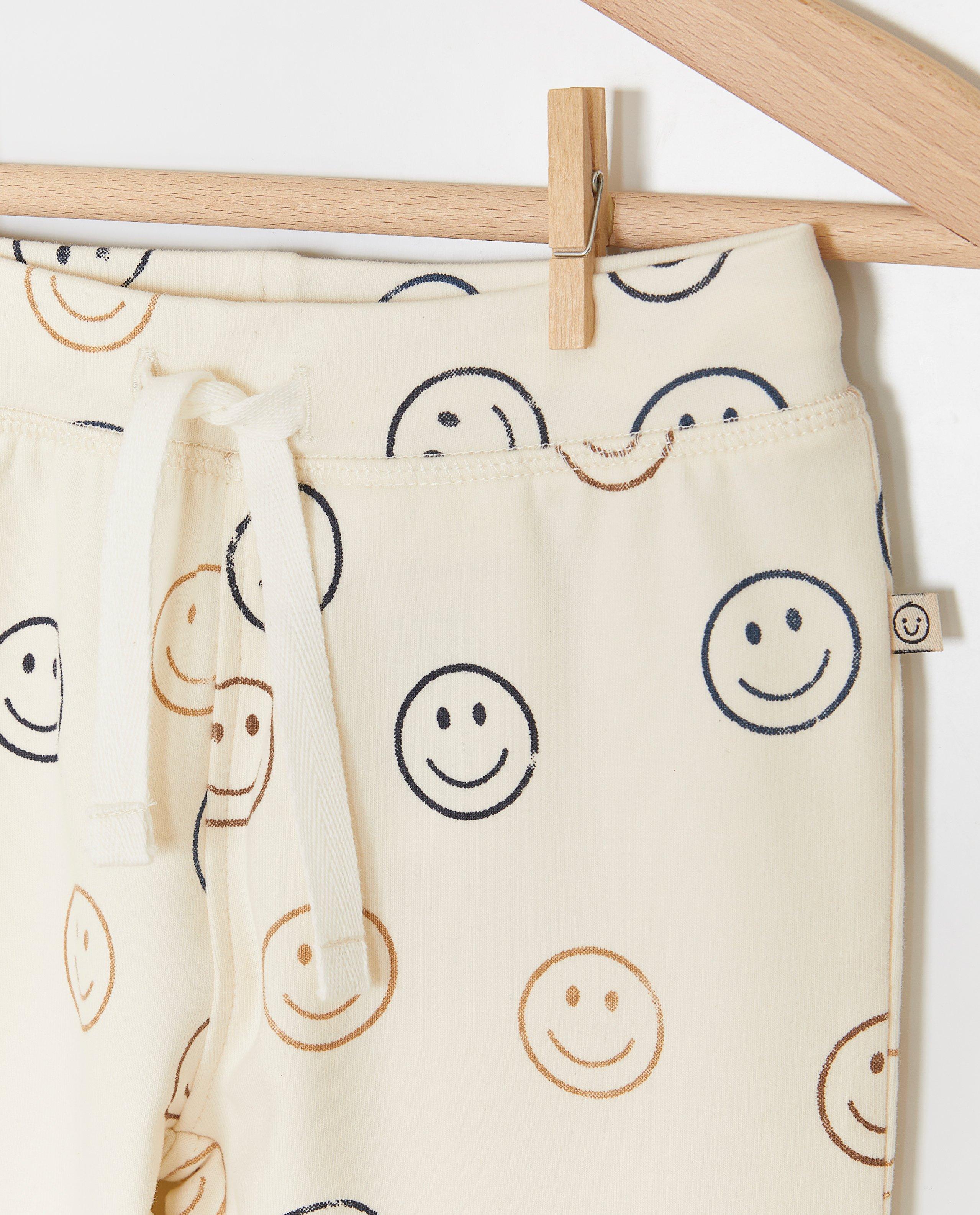 Pantalons - Pantalon de jogging à imprimé à smileys