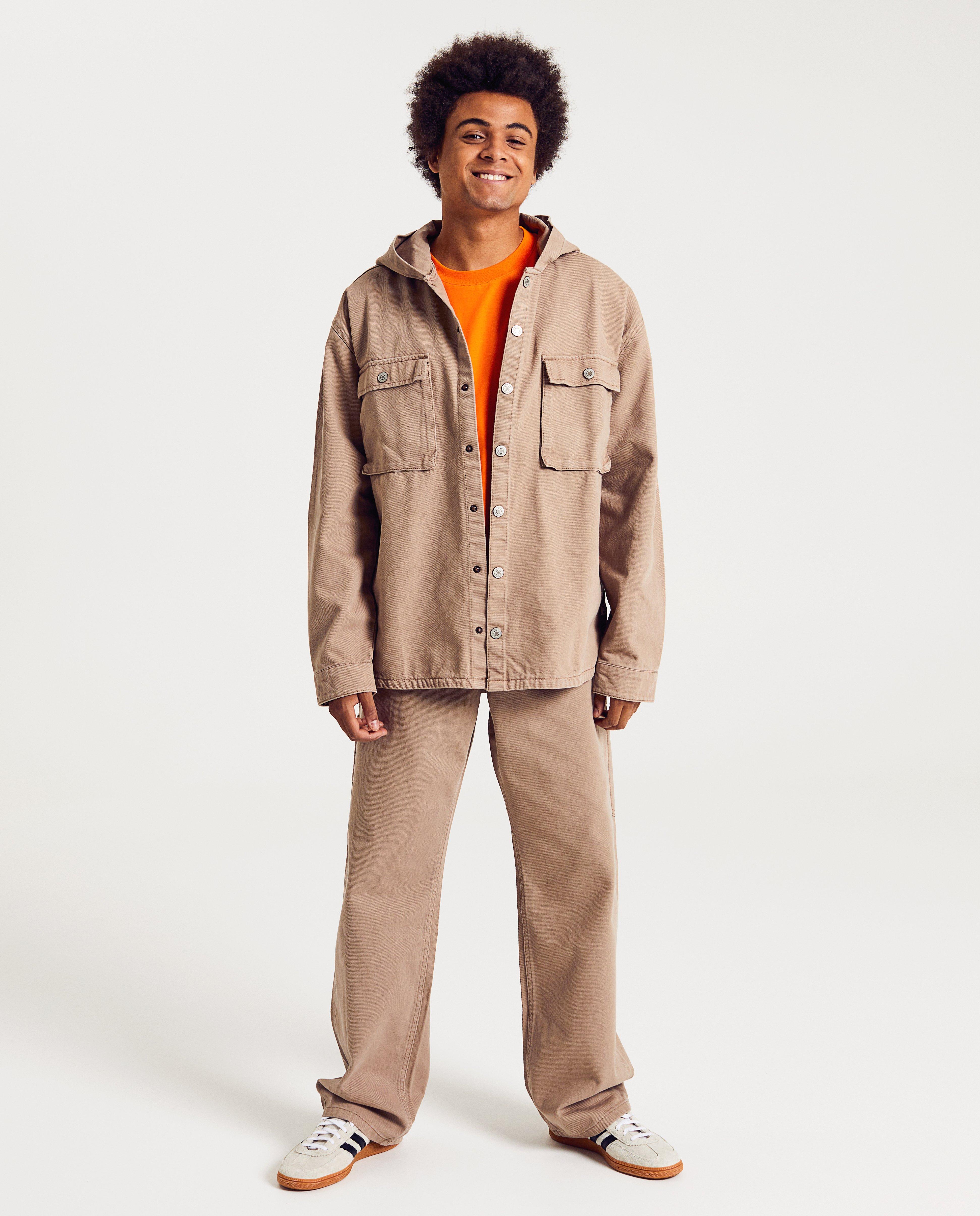 Beige broek, skater fit, XS-L - null - milo