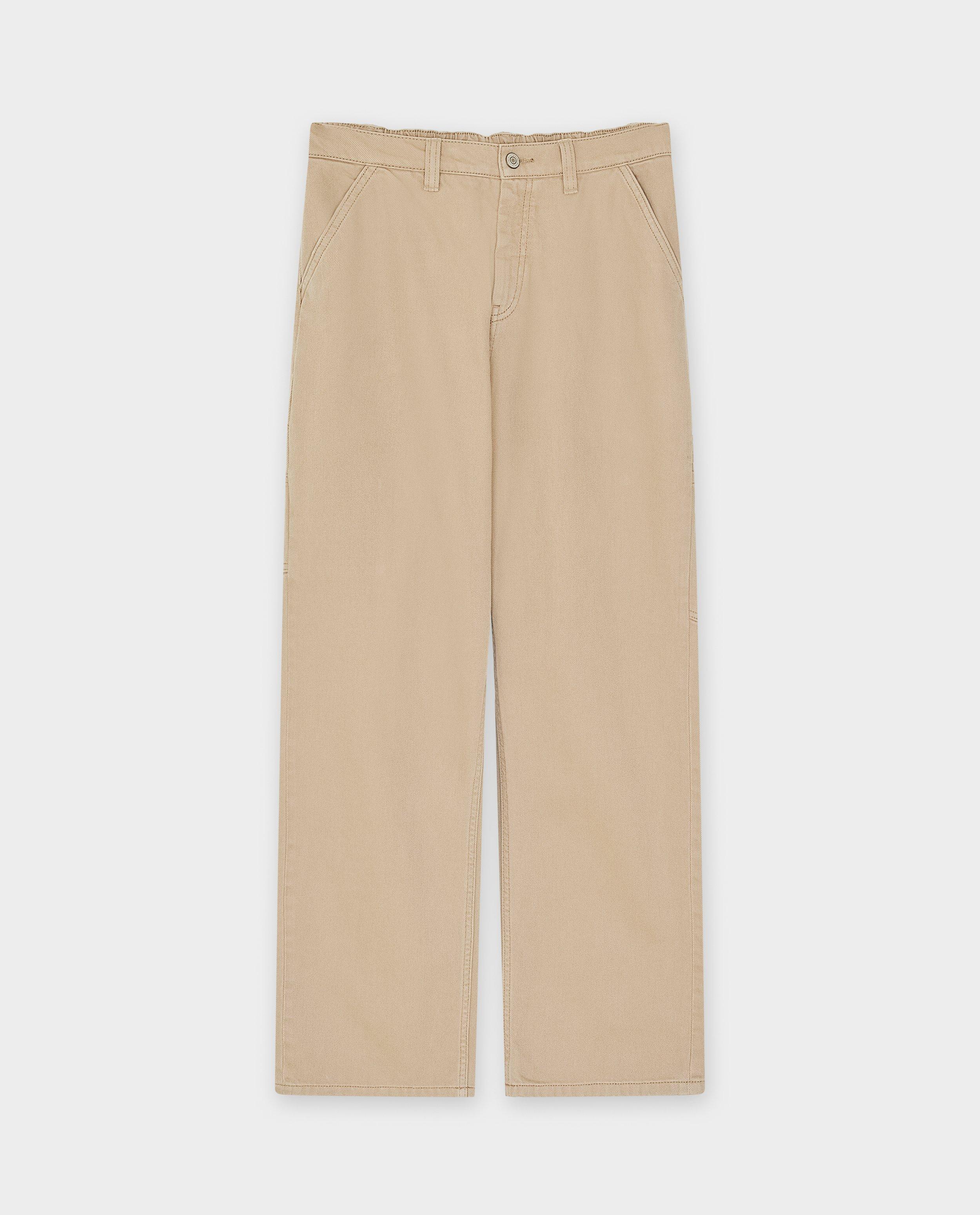 Broeken - Beige broek, skater fit, XS-L
