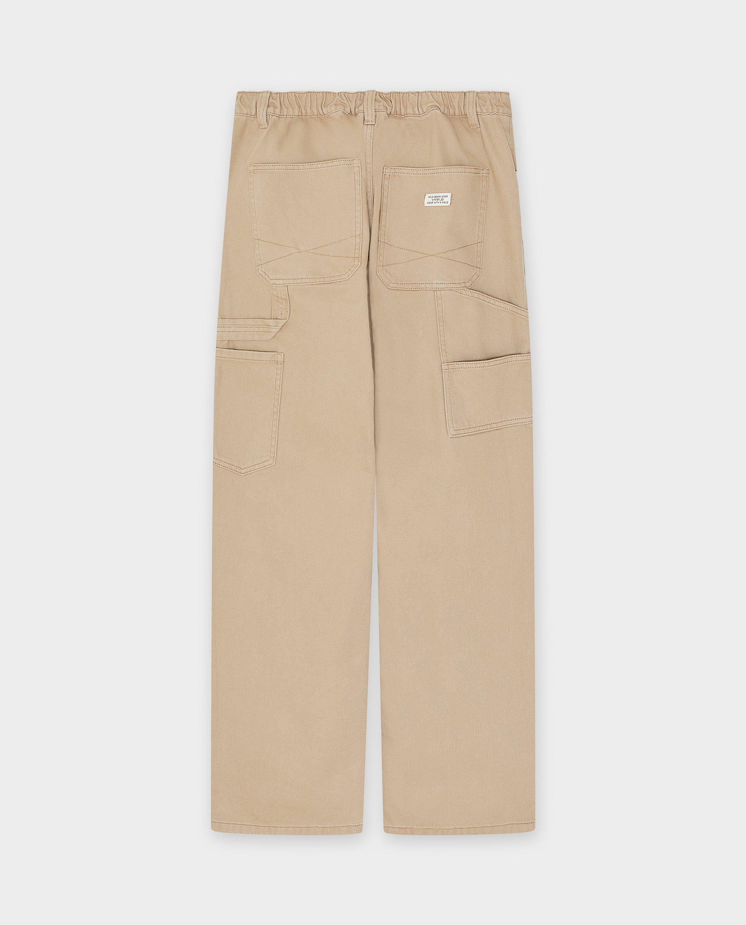 Broeken - Beige broek, skater fit, XS-L