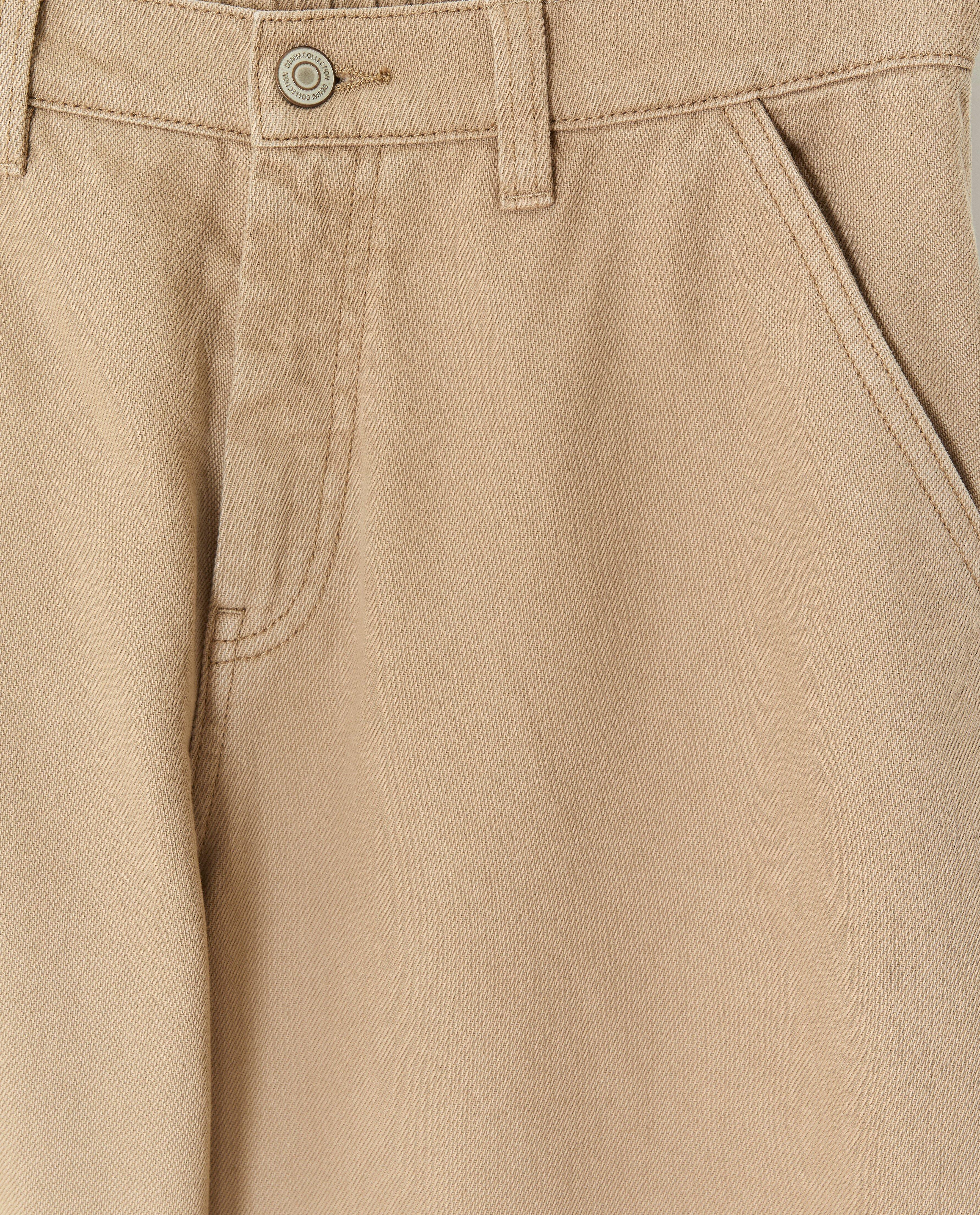 Broeken - Beige broek, skater fit, XS-L
