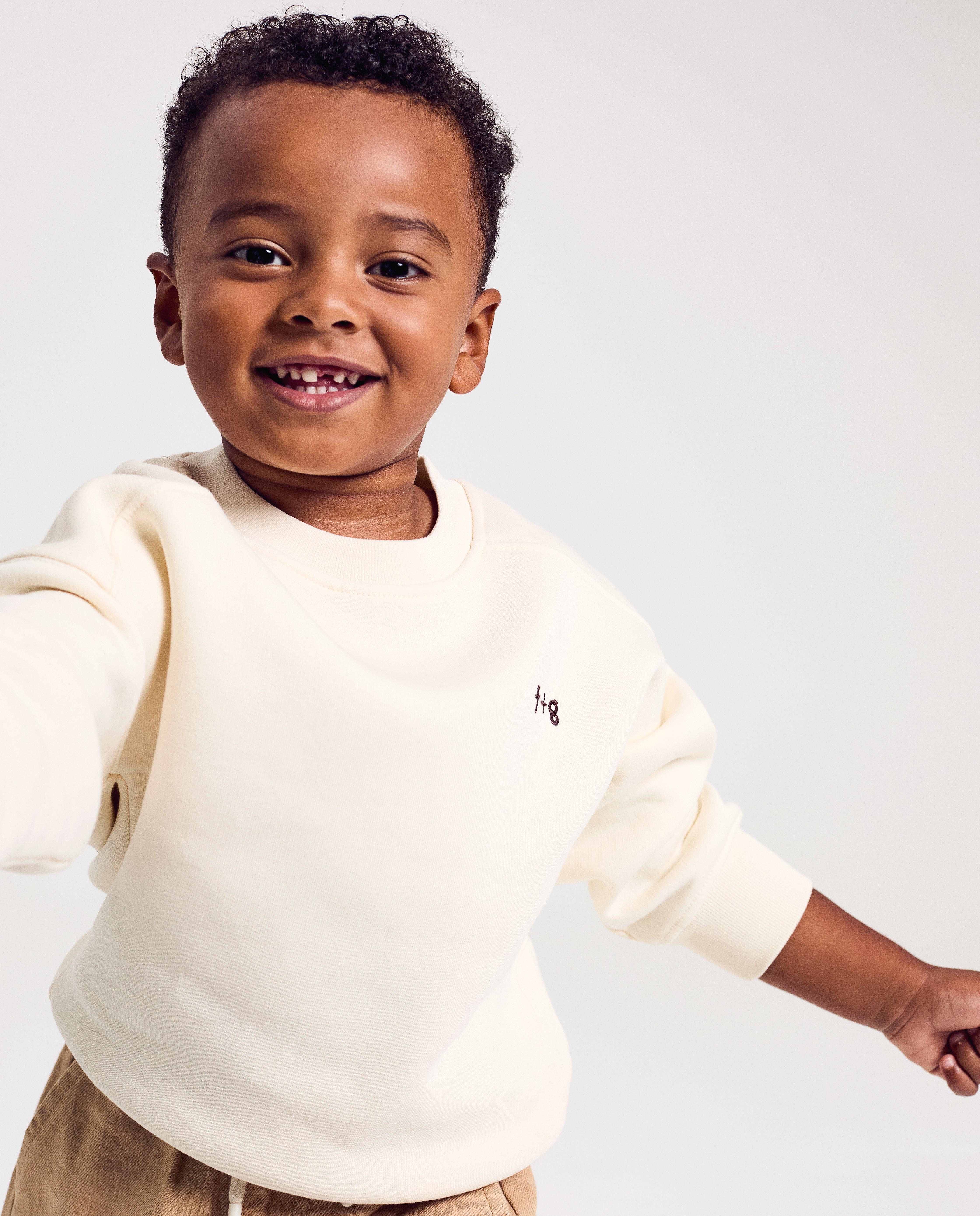 Sweater met backprint - Product Detail - lichtbeige - afbeelding nummer 2