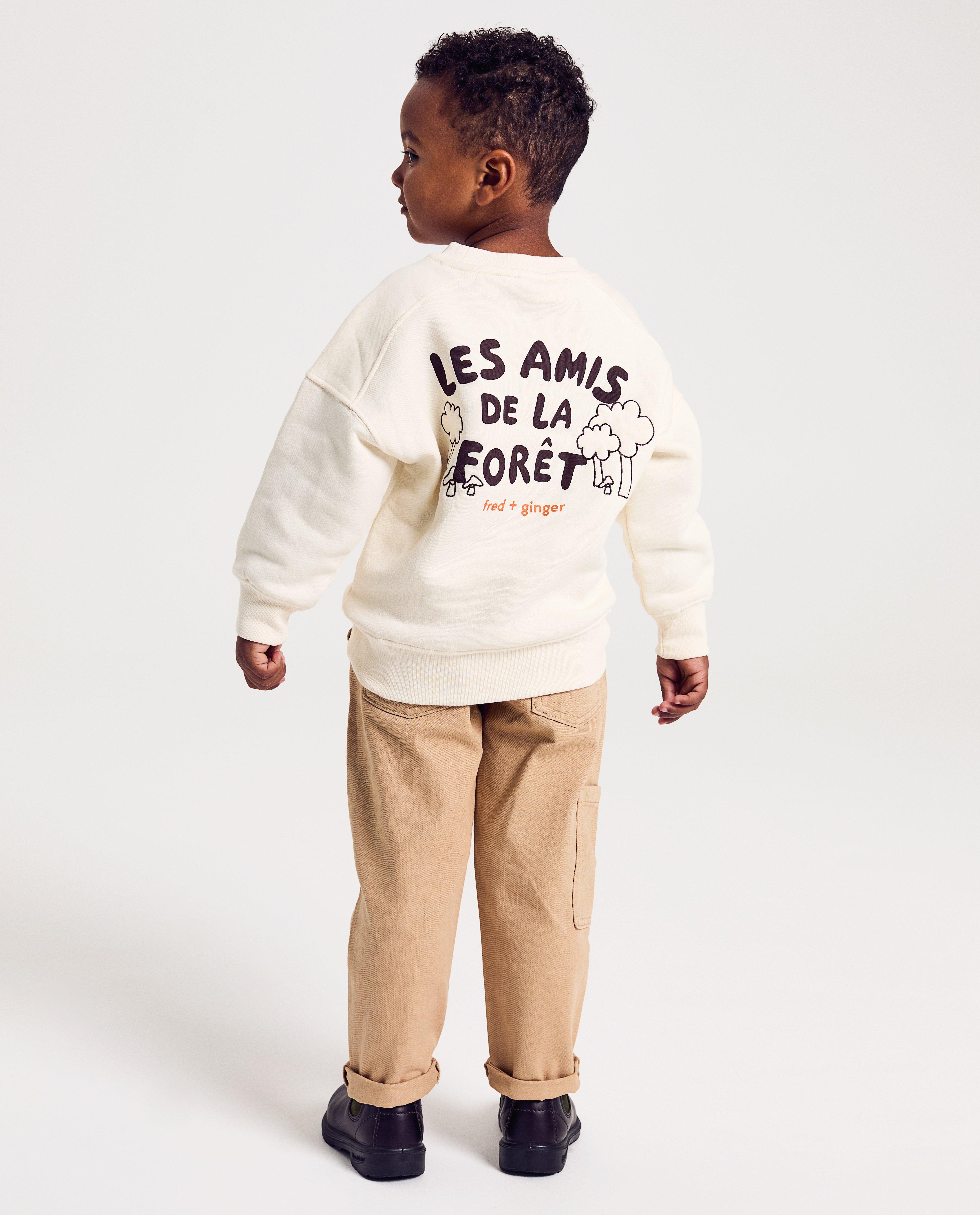 Sweater met backprint - Product Detail - lichtbeige - afbeelding nummer 4