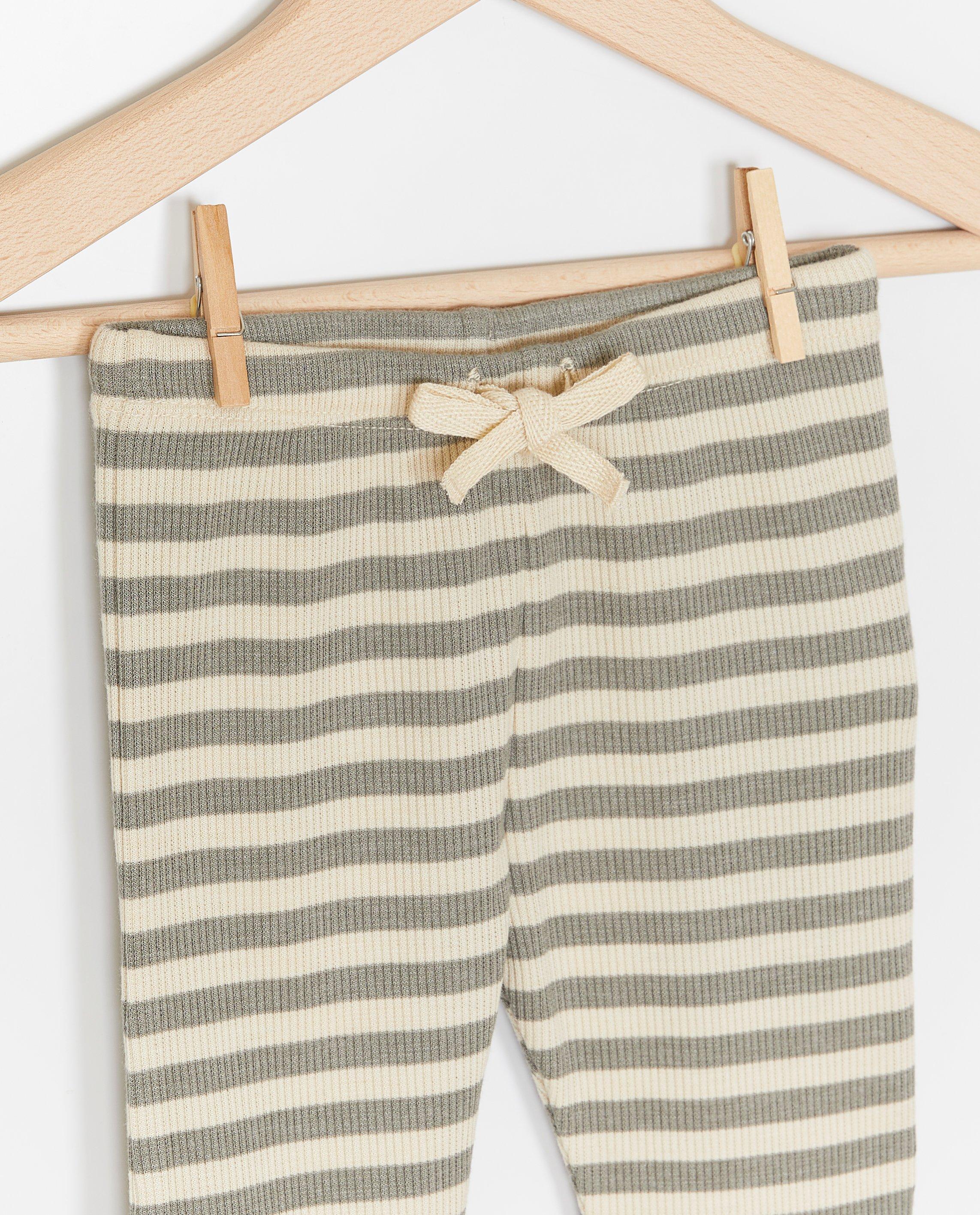 Legging met strepen - Product Detail - wit - afbeelding nummer 3