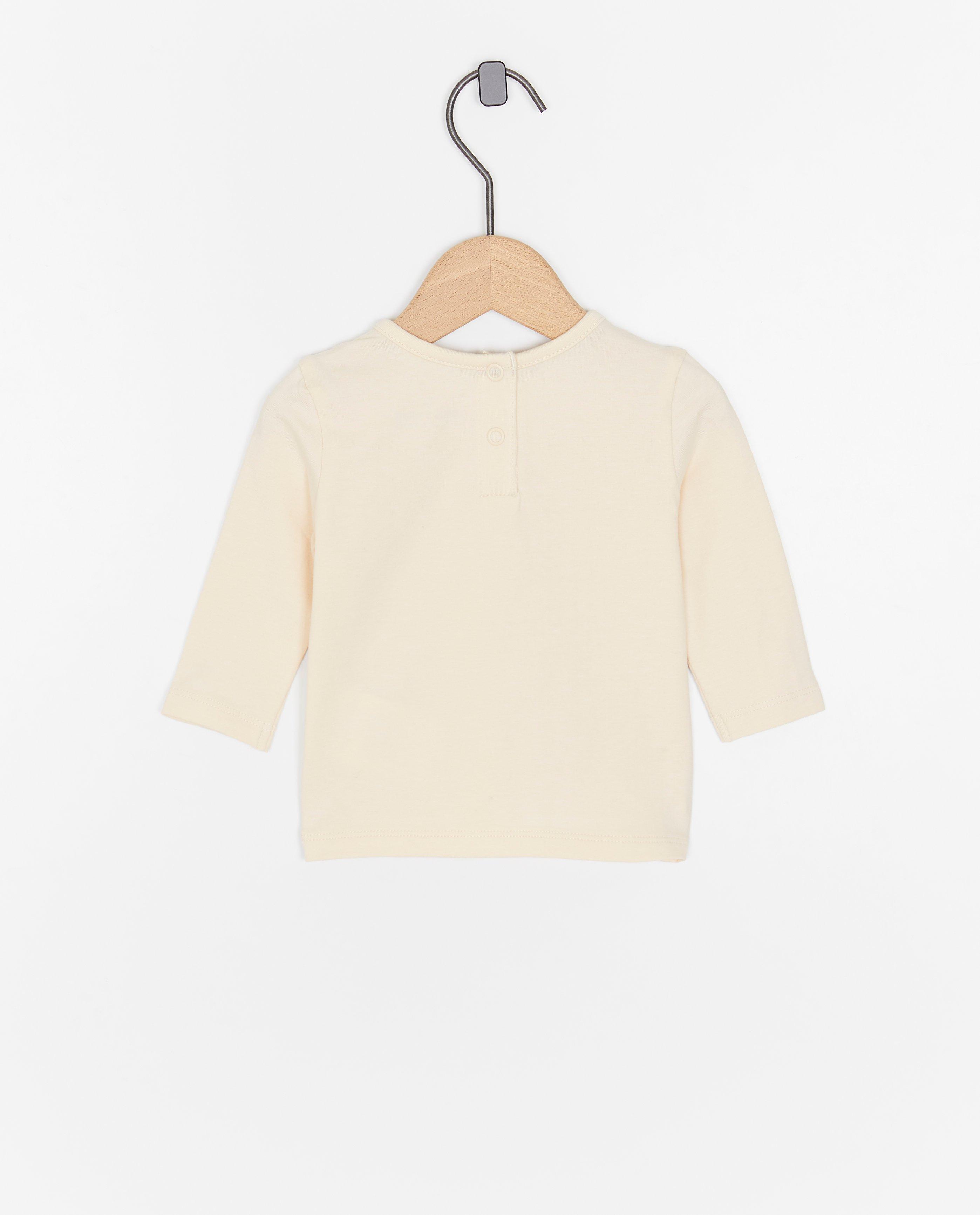 T-shirts - Longsleeve met opschrift