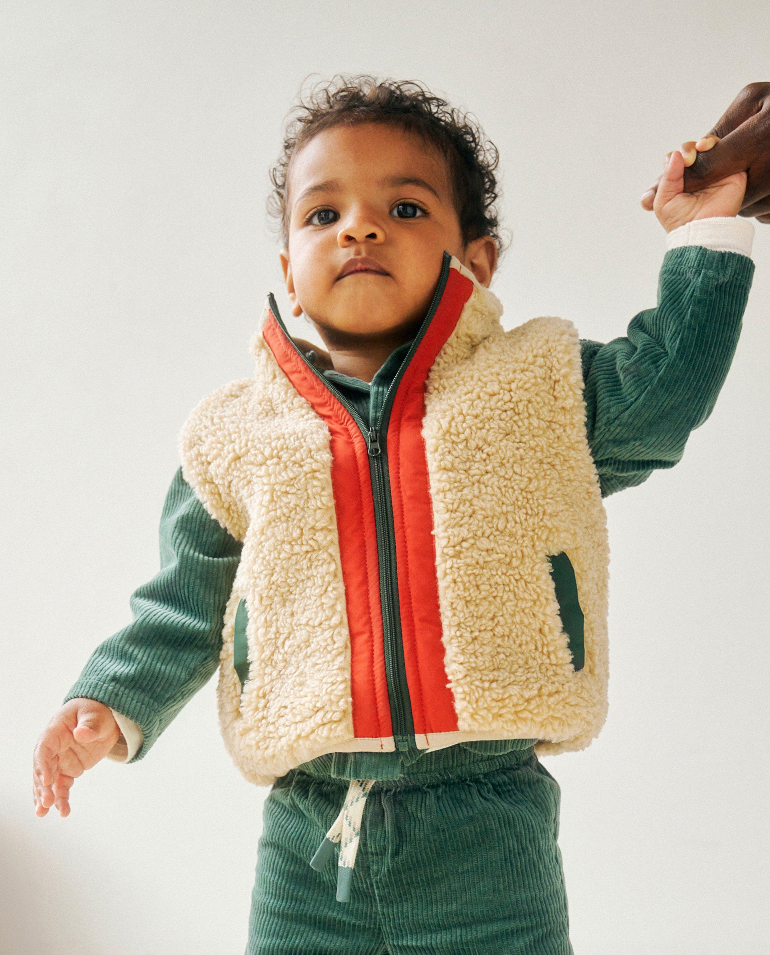 Unisex teddy bodywarmer - null - Cuddles and Smiles
