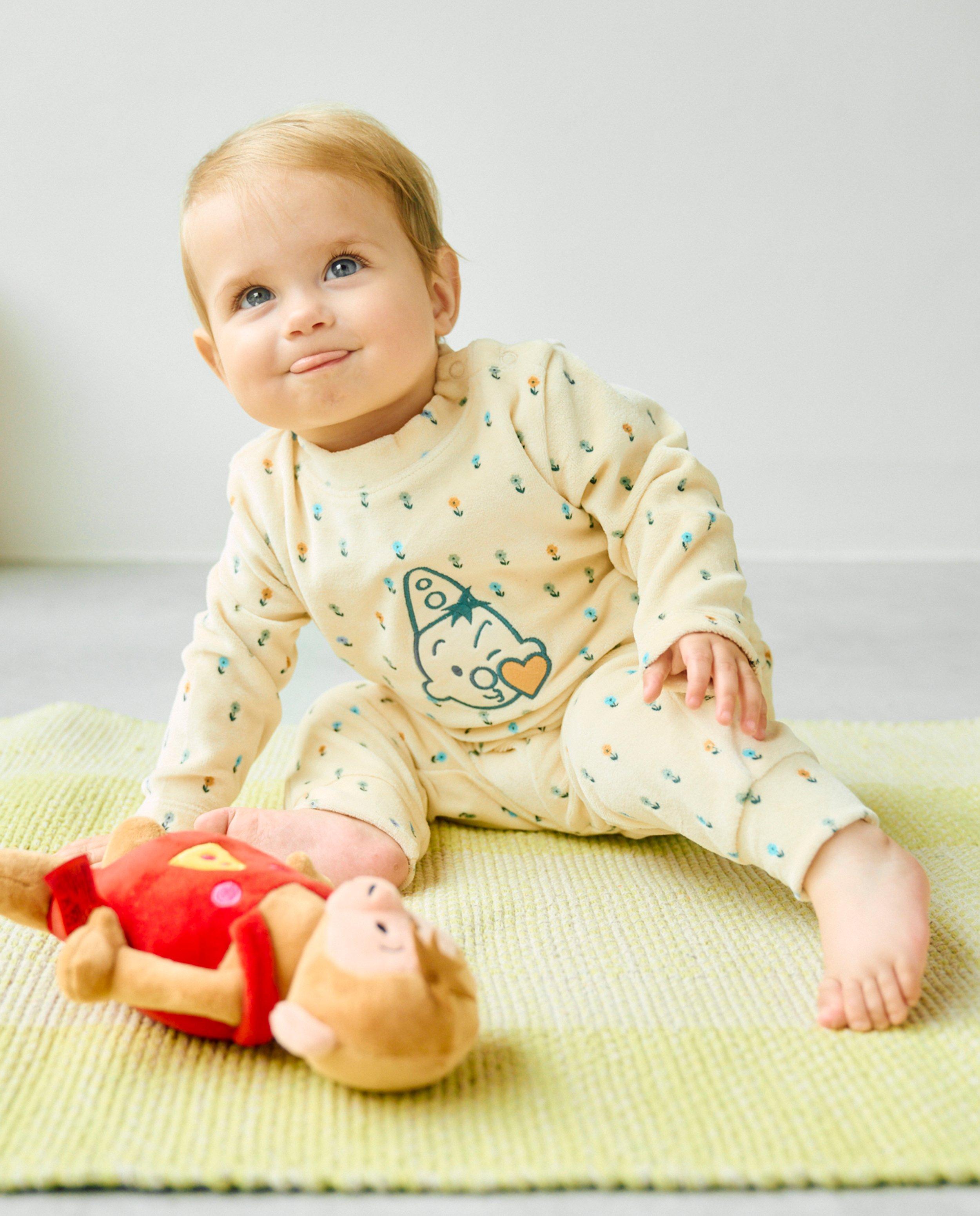 Fluwelen pyjama met patch Bumba - null - Bumba
