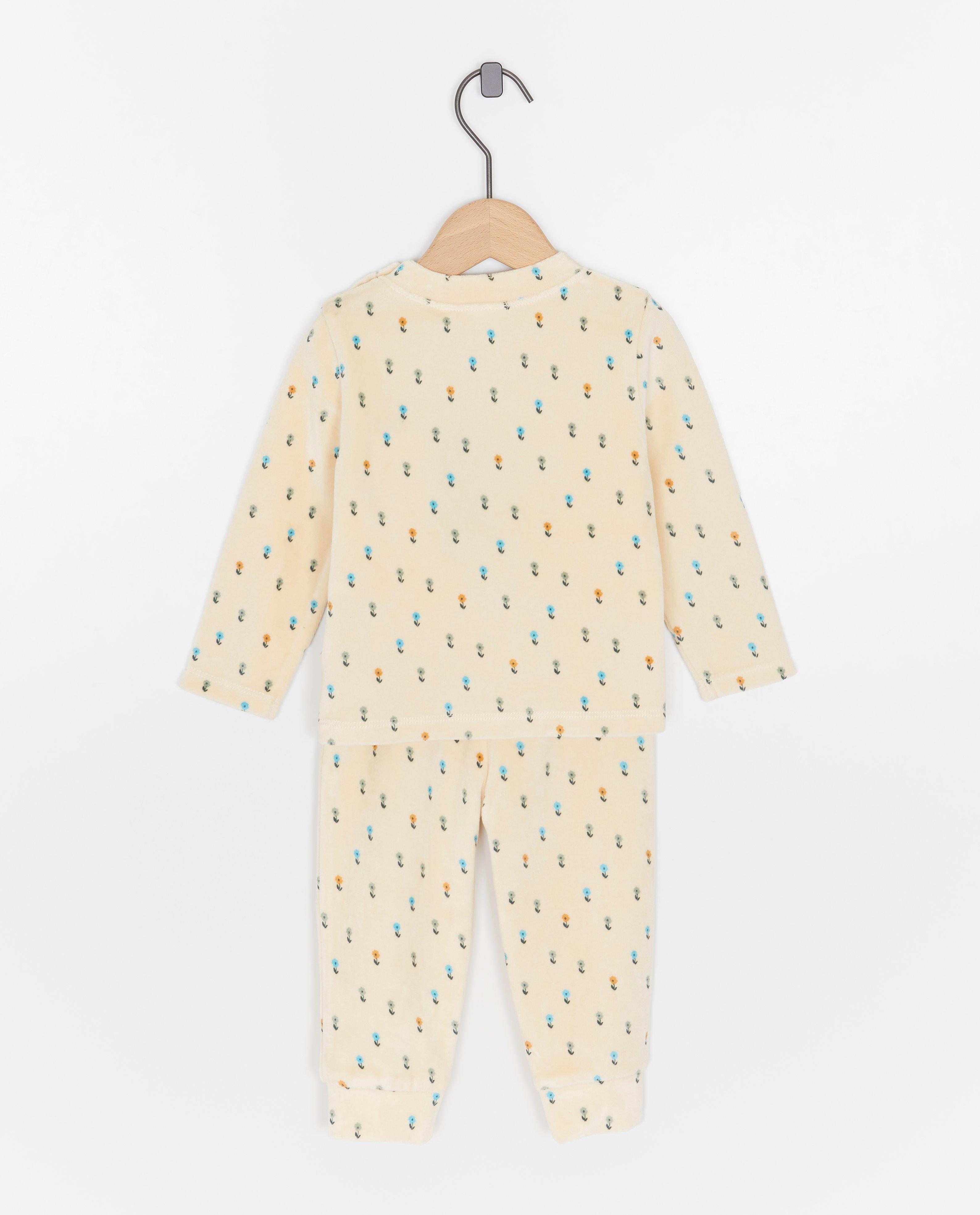 Nachtkleding - Fluwelen pyjama met patch Bumba