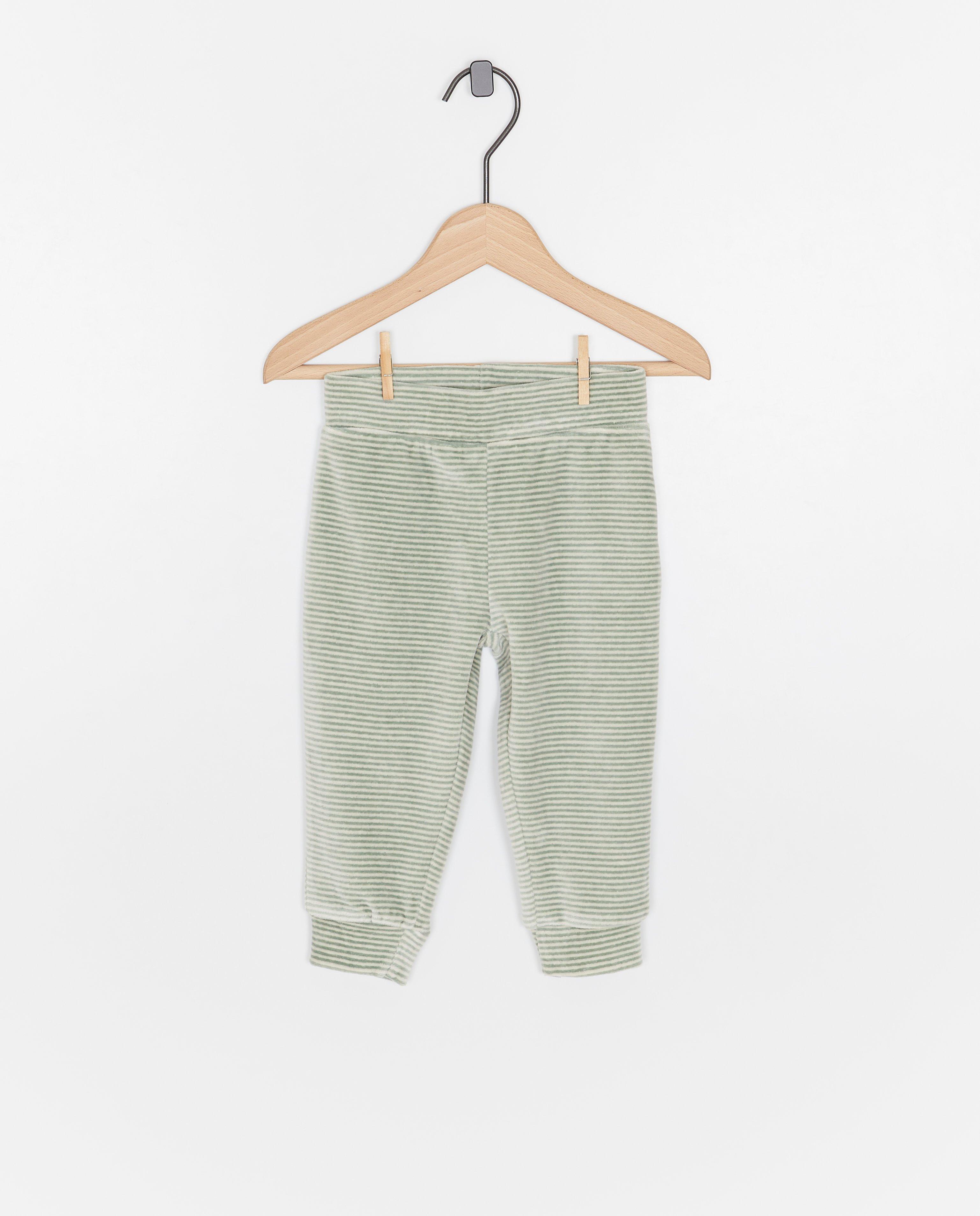 Fluwelen pyjama met geborduurde Bumba - Product Detail - khaki - afbeelding nummer 4