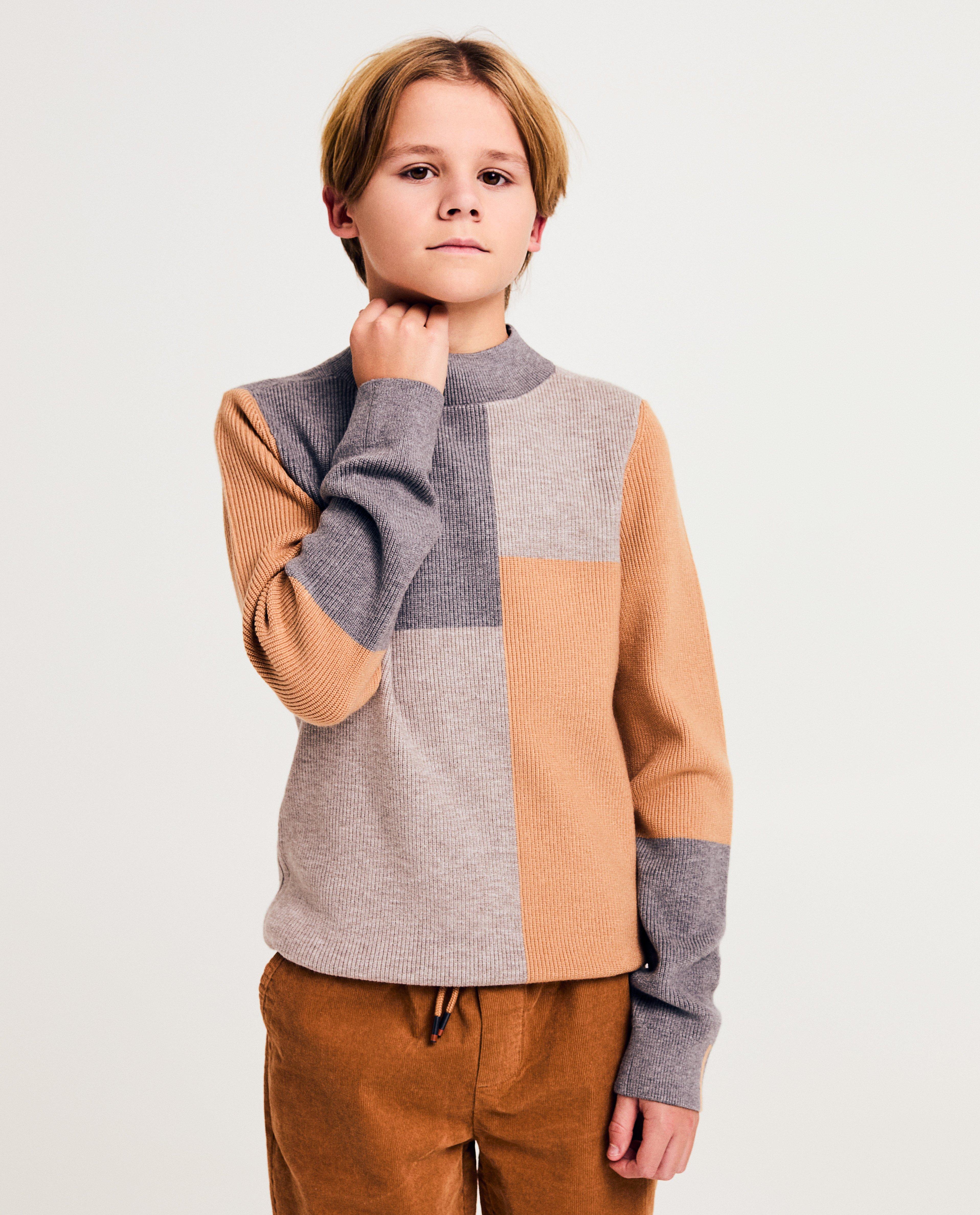 Truien - Trui met color block