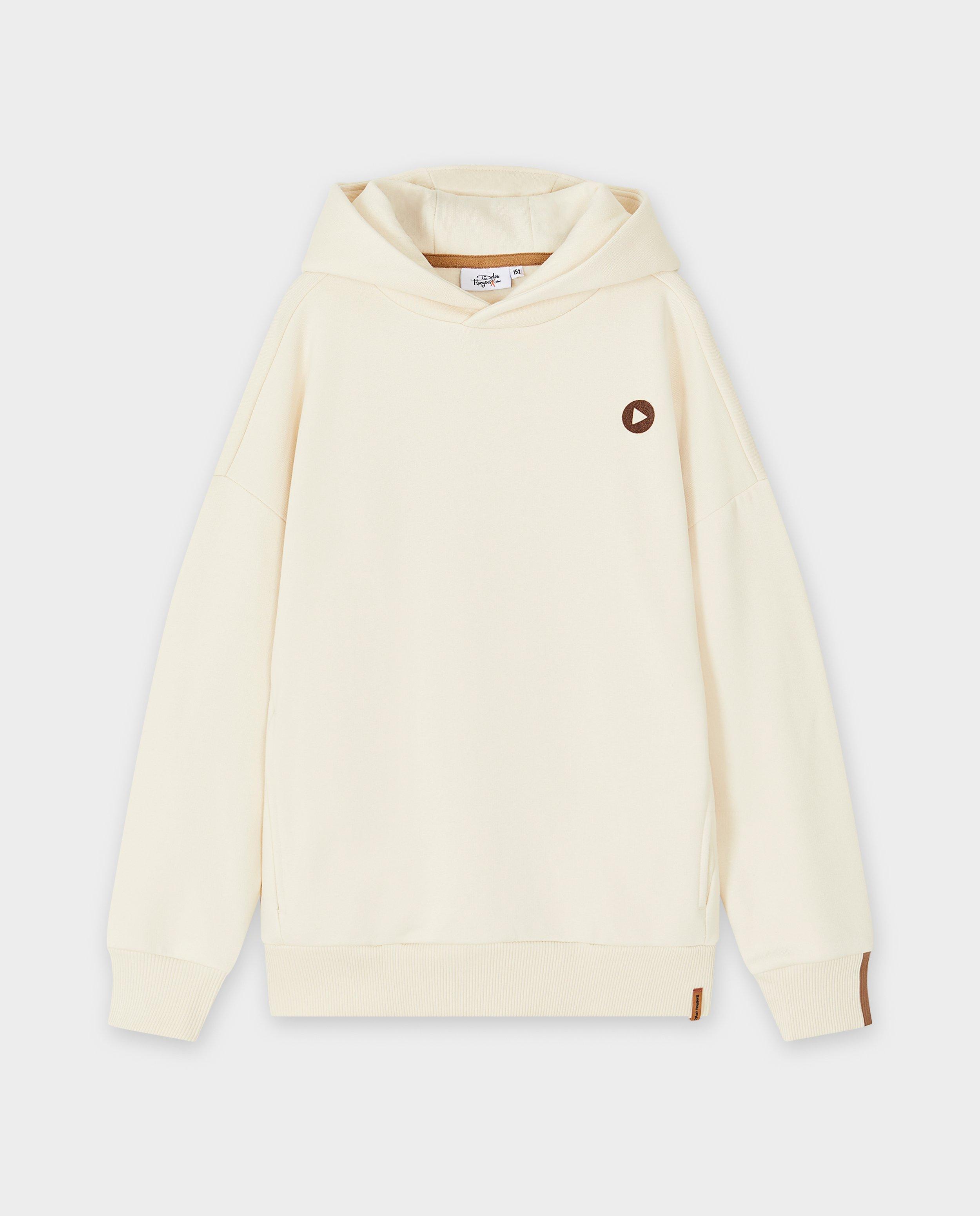 Sweaters - Beige hoodie