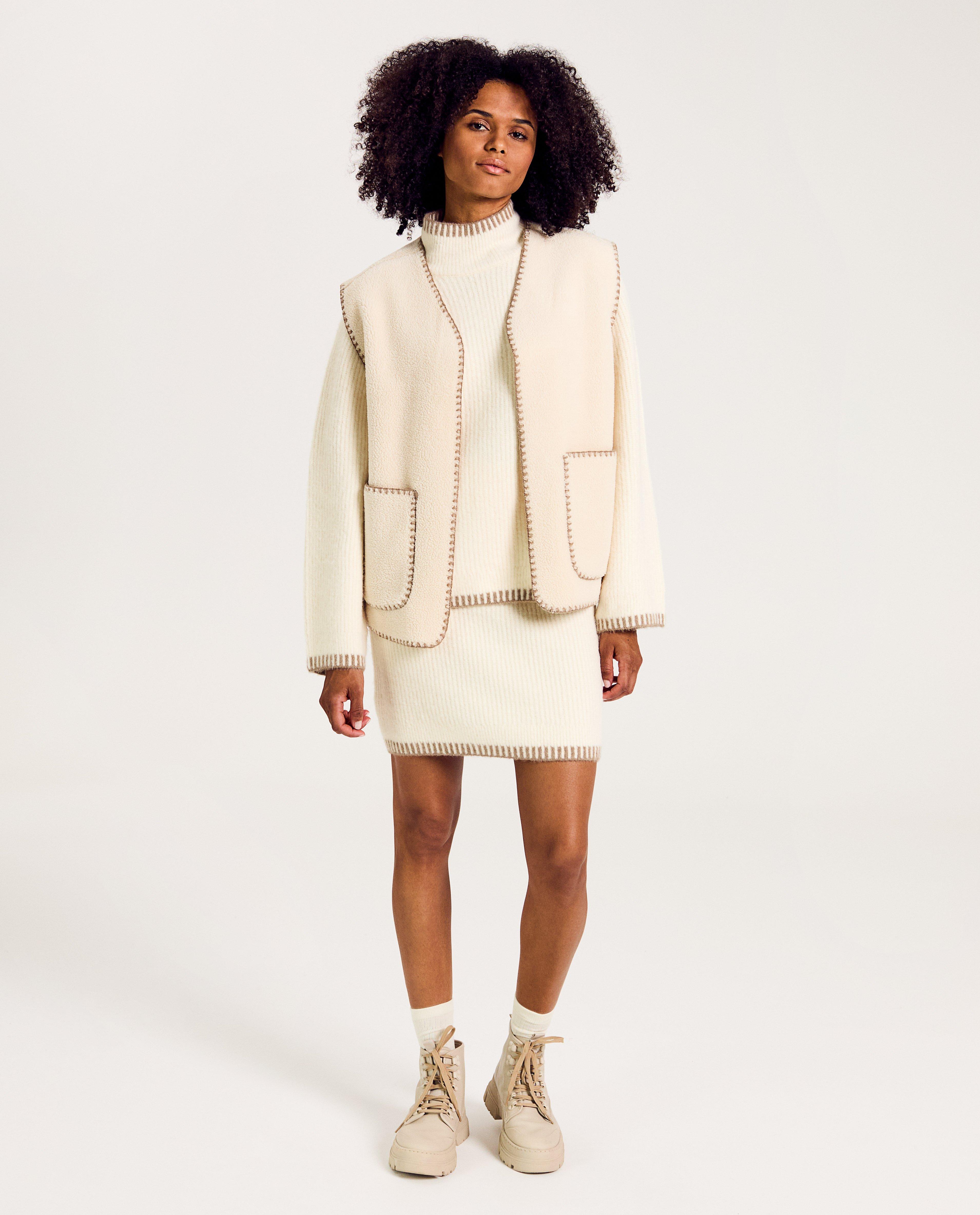 Cardigans - Gilet en peluche, femmes