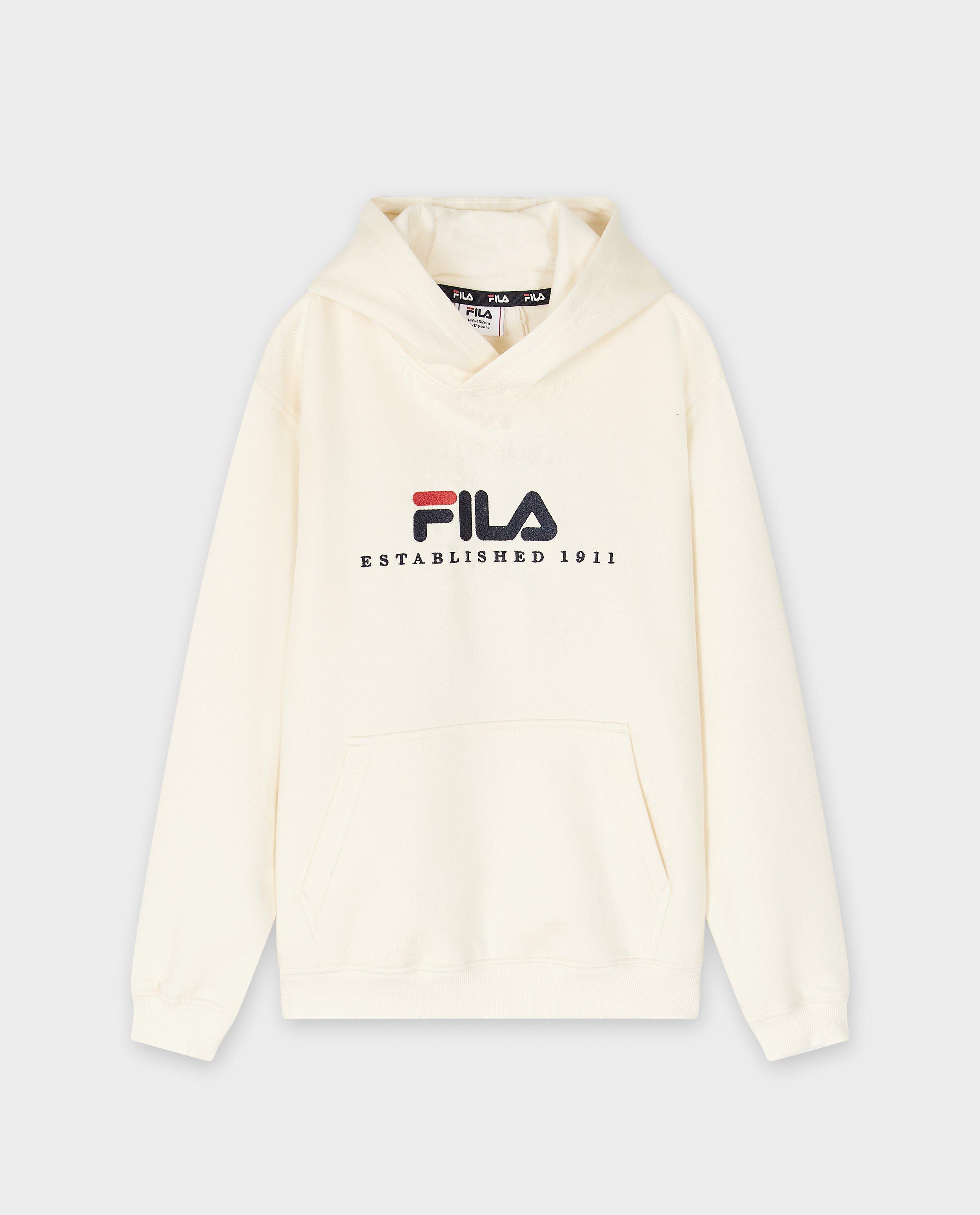 Sweaters - Hoodie met geborduurd opschrift