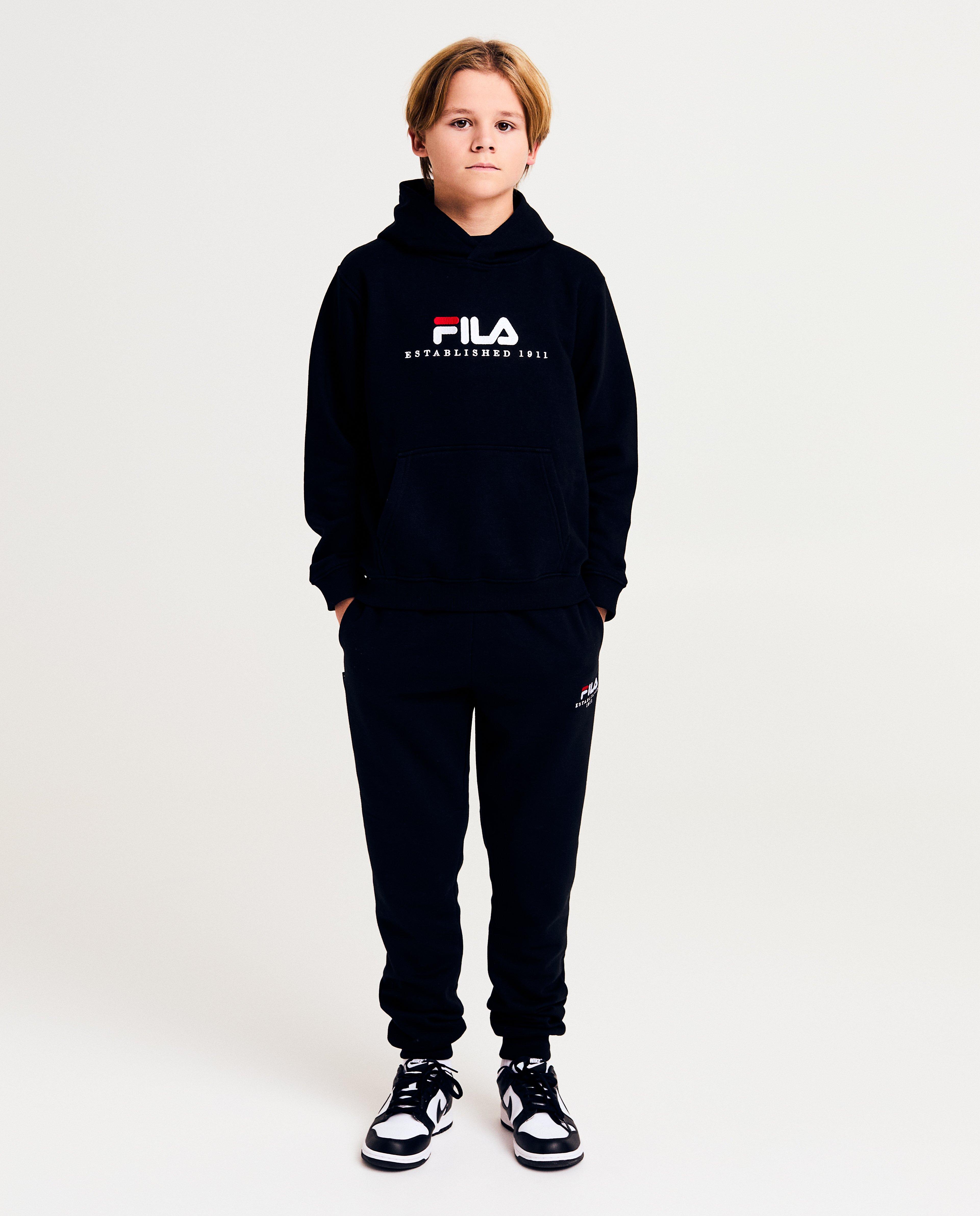 Sweaters - Hoodie met geborduurd opschrift
