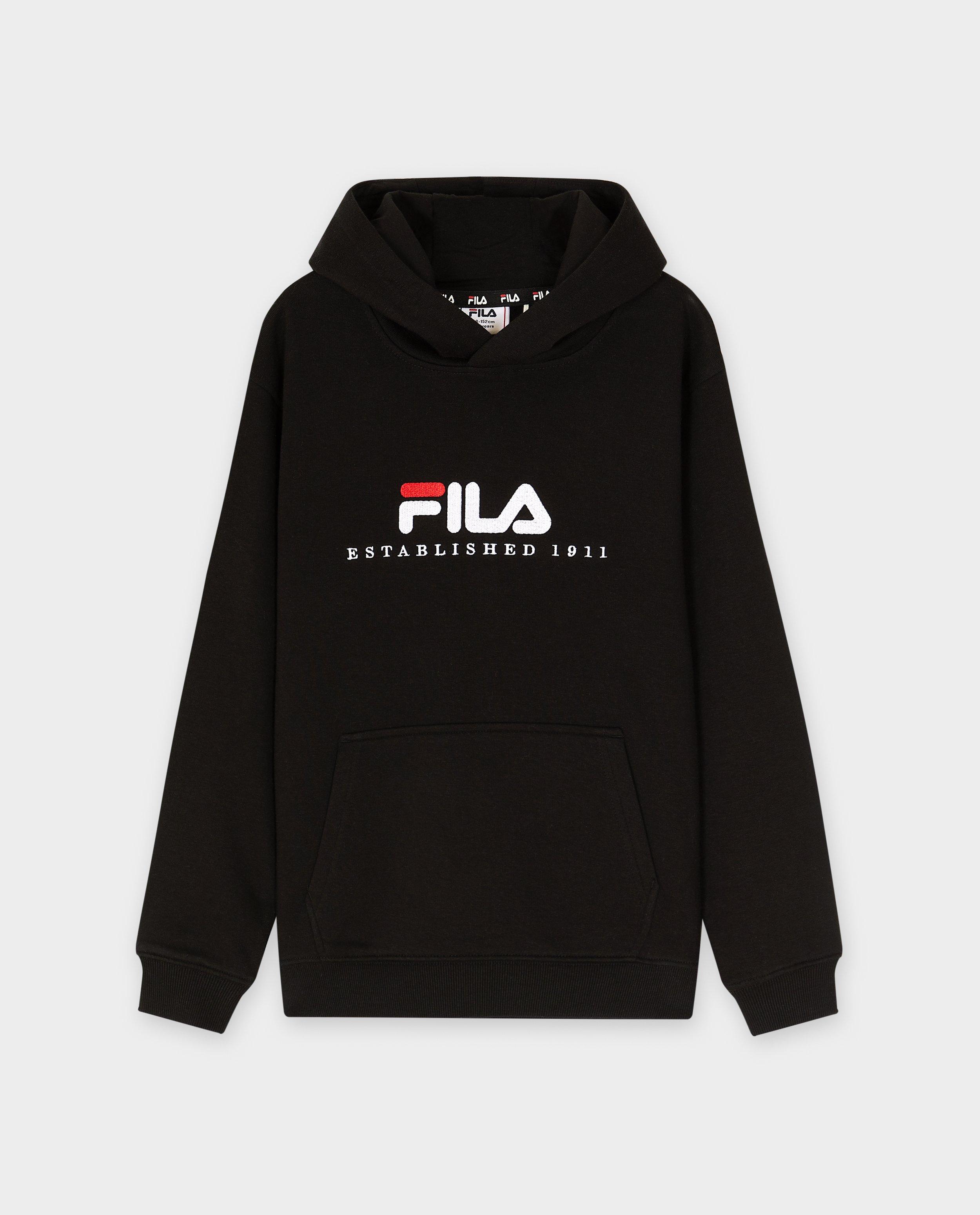 Sweaters - Hoodie met geborduurd opschrift