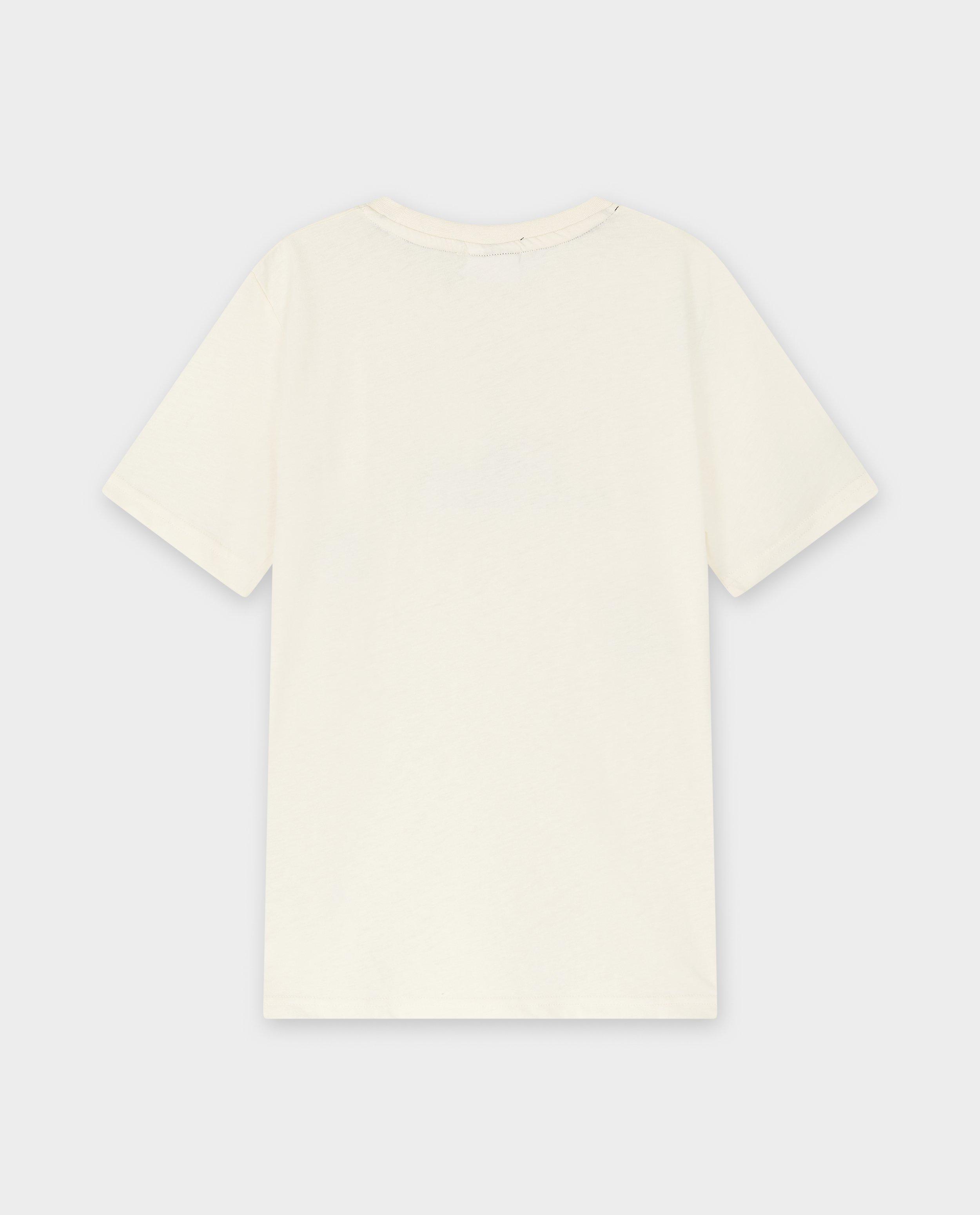 T-shirts - T-shirt met geborduurd opschrift