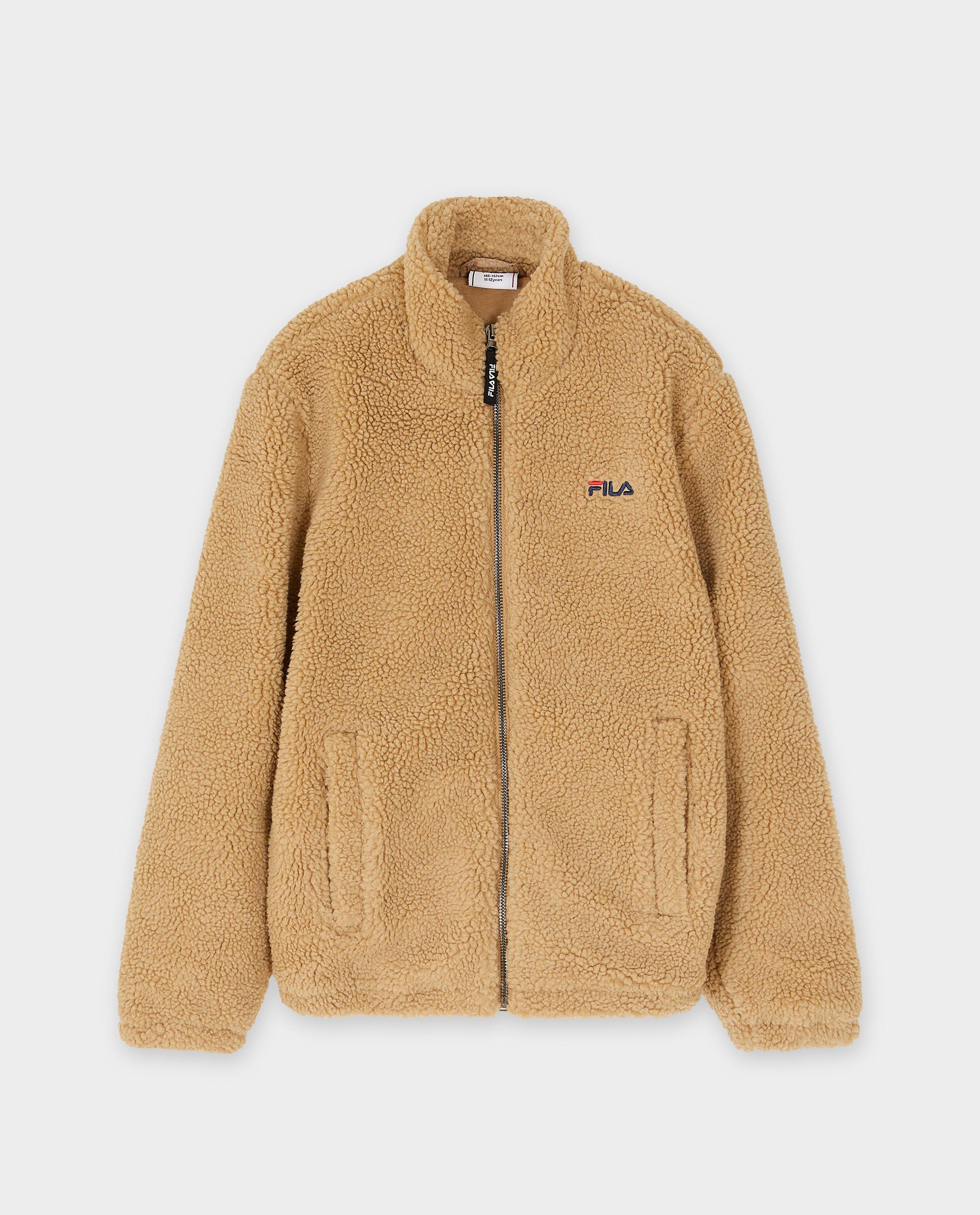 Jassen - Bruin teddy vest