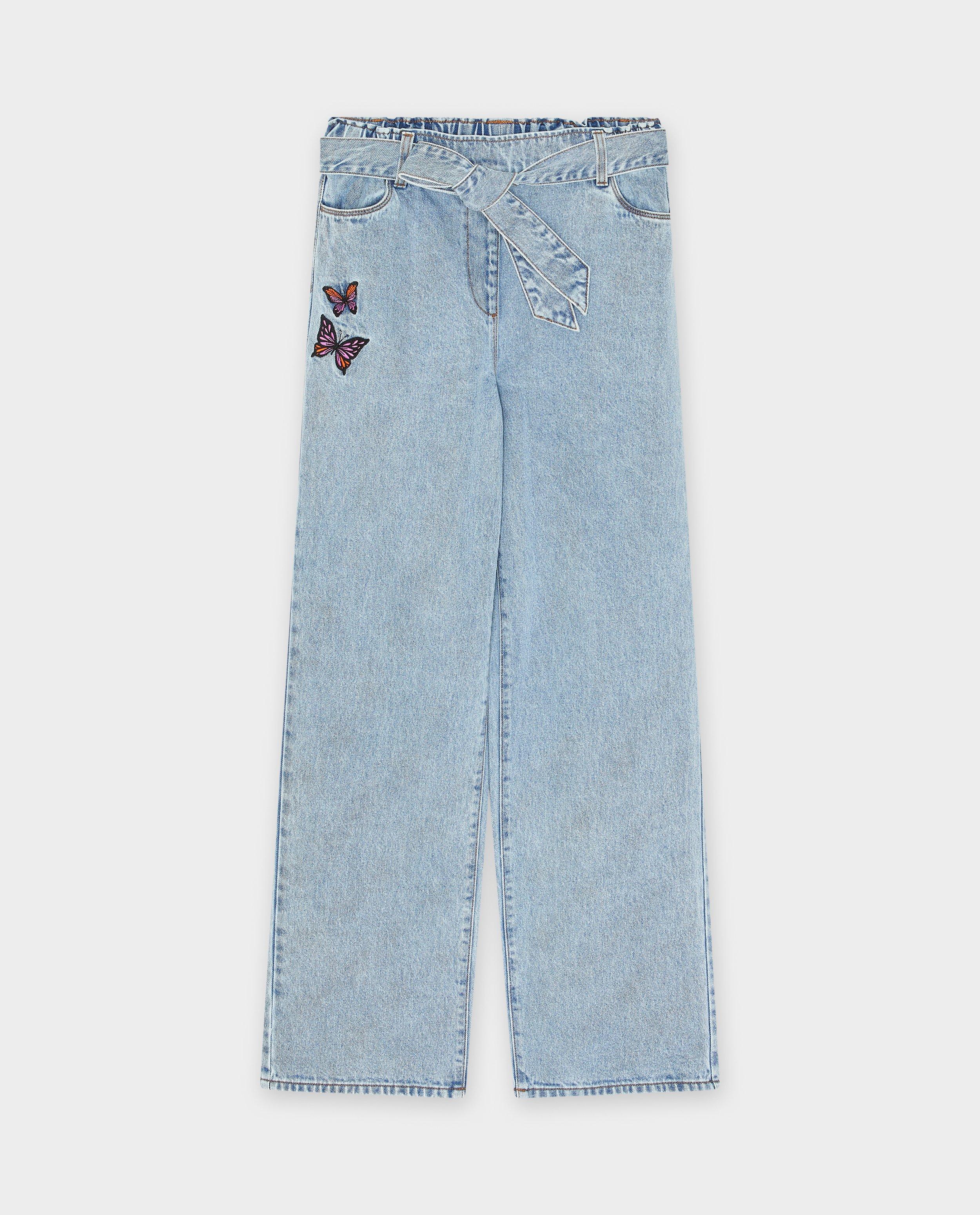 Lichtblauwe jeans, straight fit, XS-XL - Product Detail - lichtblauw - afbeelding nummer 5