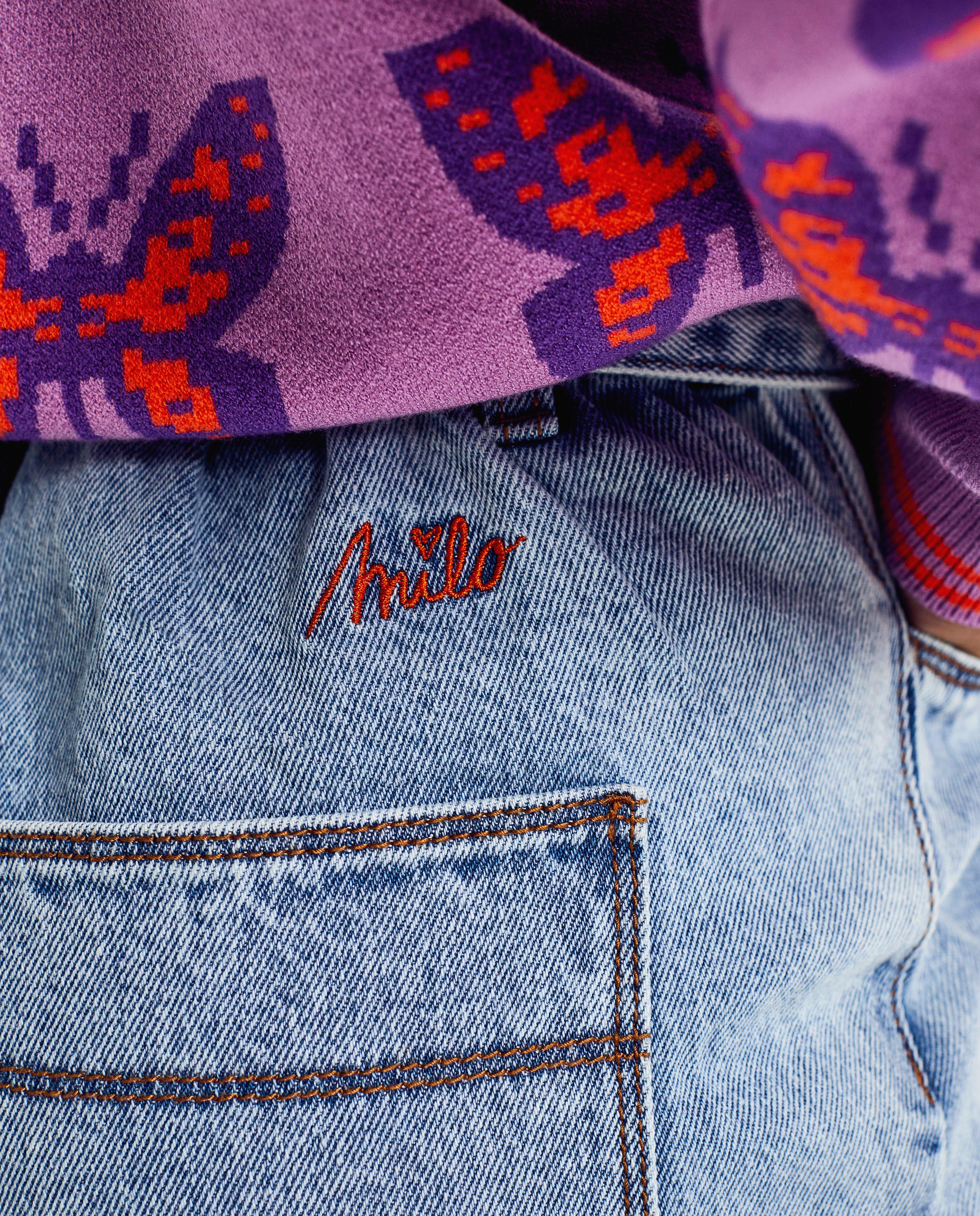 Lichtblauwe jeans, straight fit, XS-XL - Product Detail - lichtblauw - afbeelding nummer 4