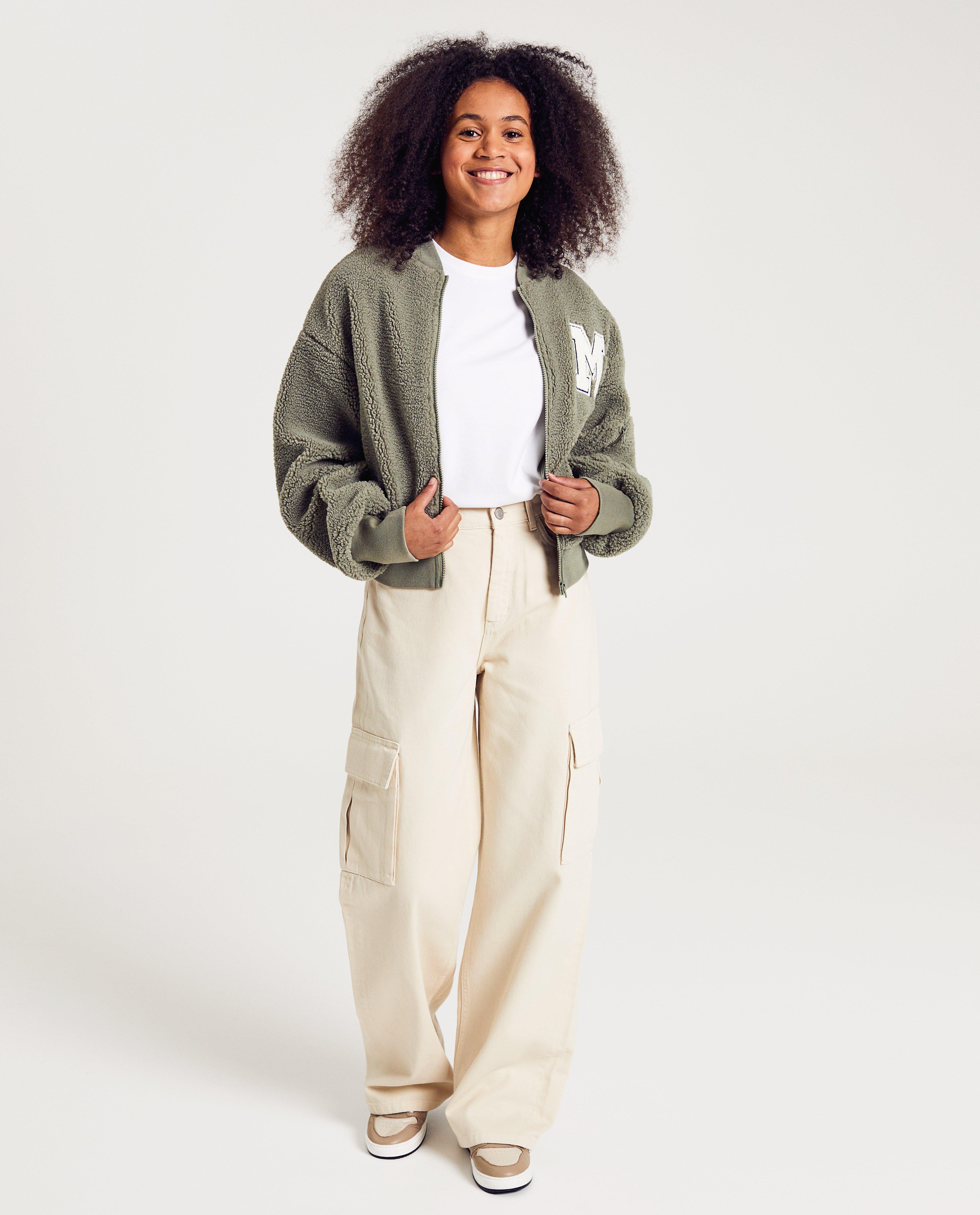 Jeans beige, coupe droite, XS-XL - null - milo