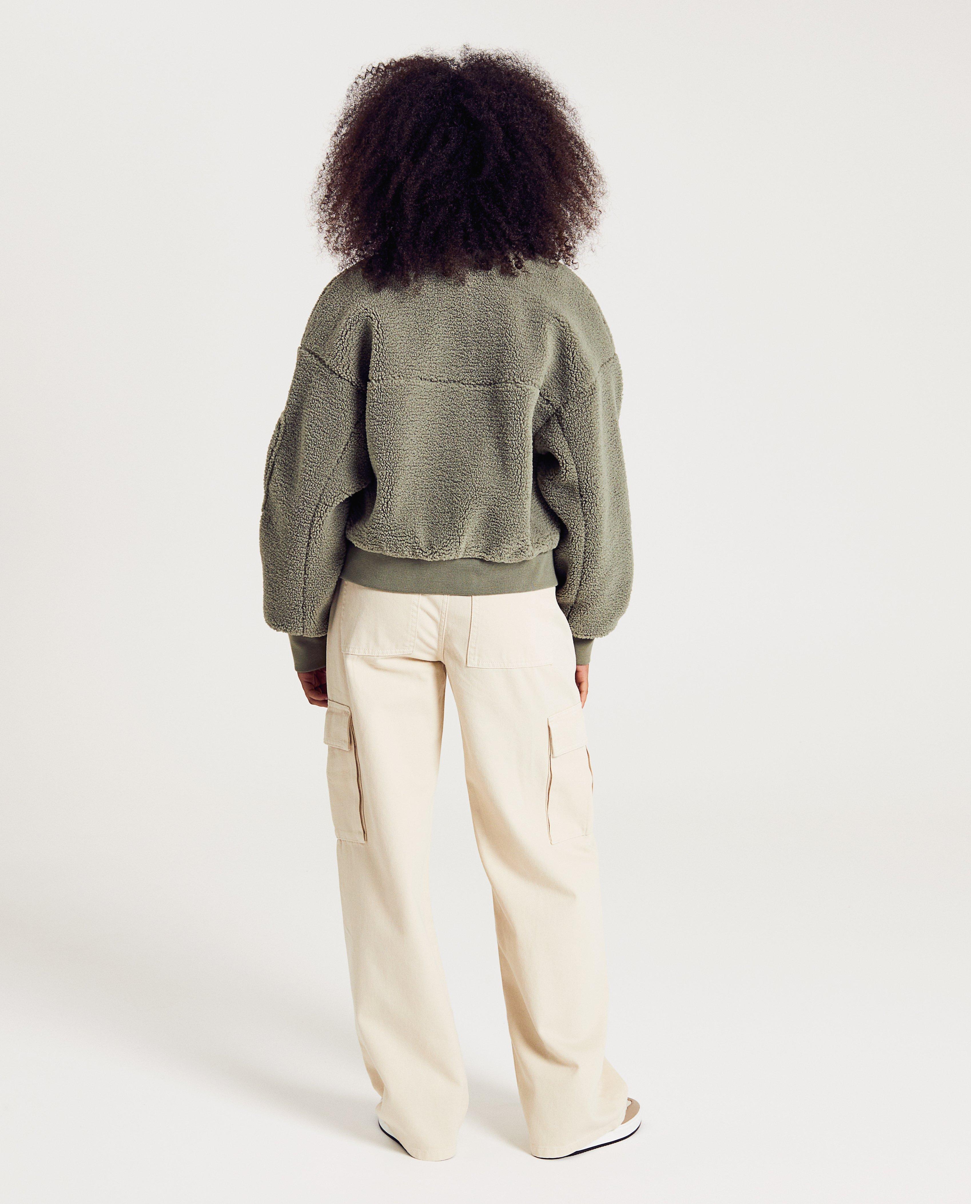 Jeans - Jeans beige, coupe droite, XS-XL