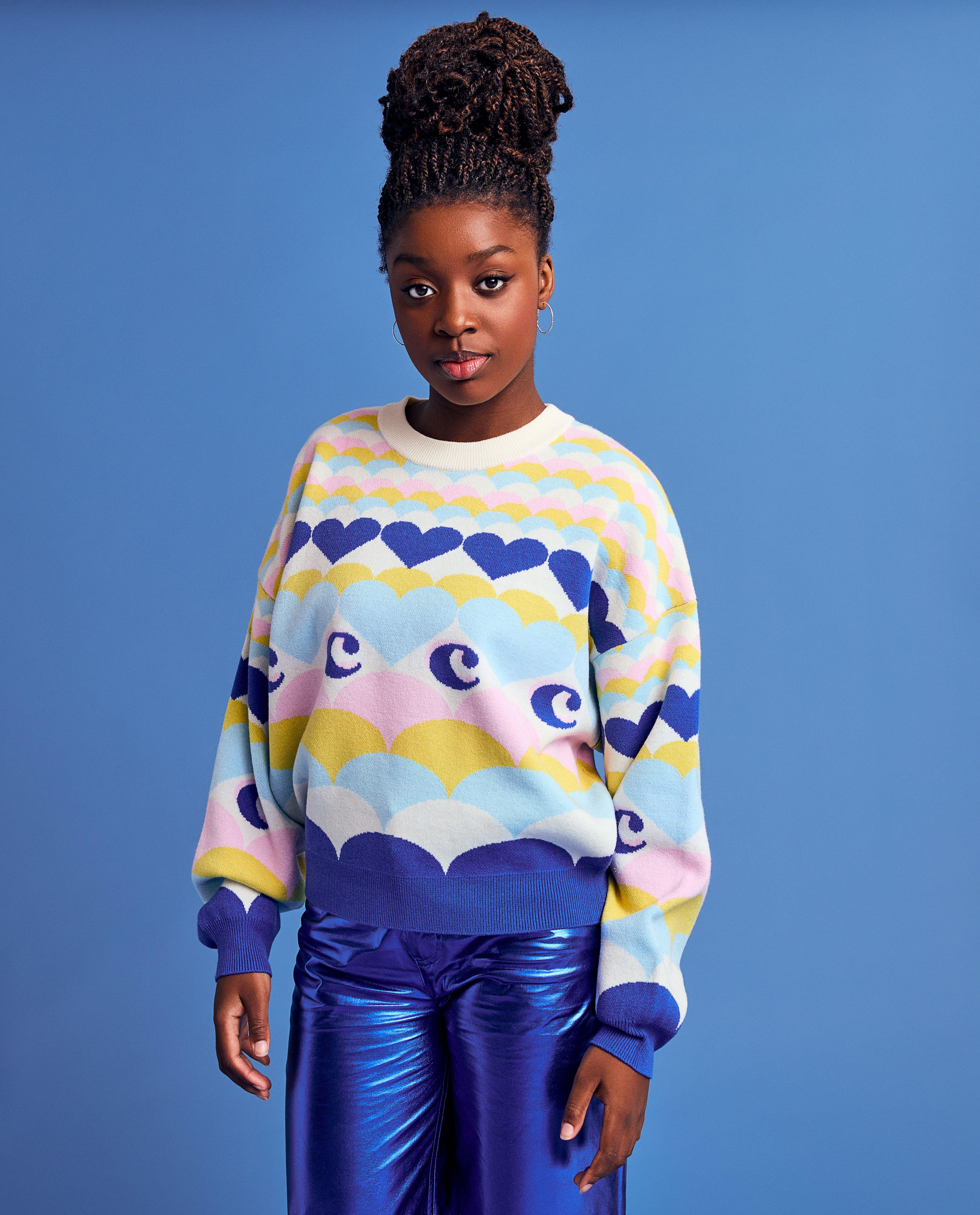 Trui met print, XS-XL - null - CAMILLE