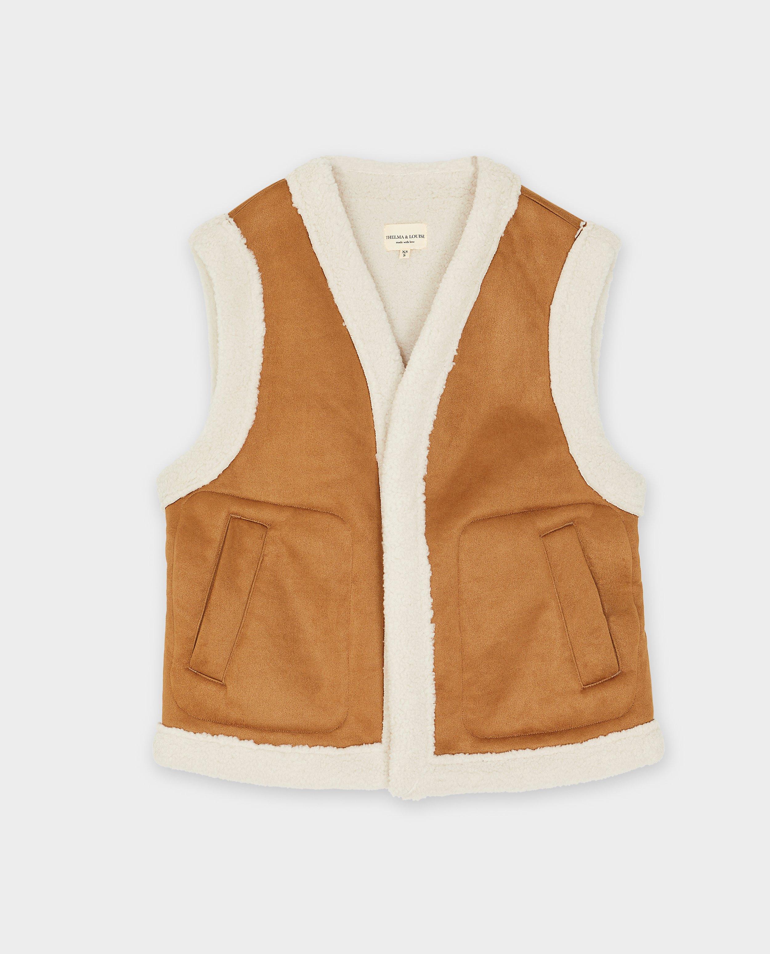 Cardigan - Vest met teddy voering
