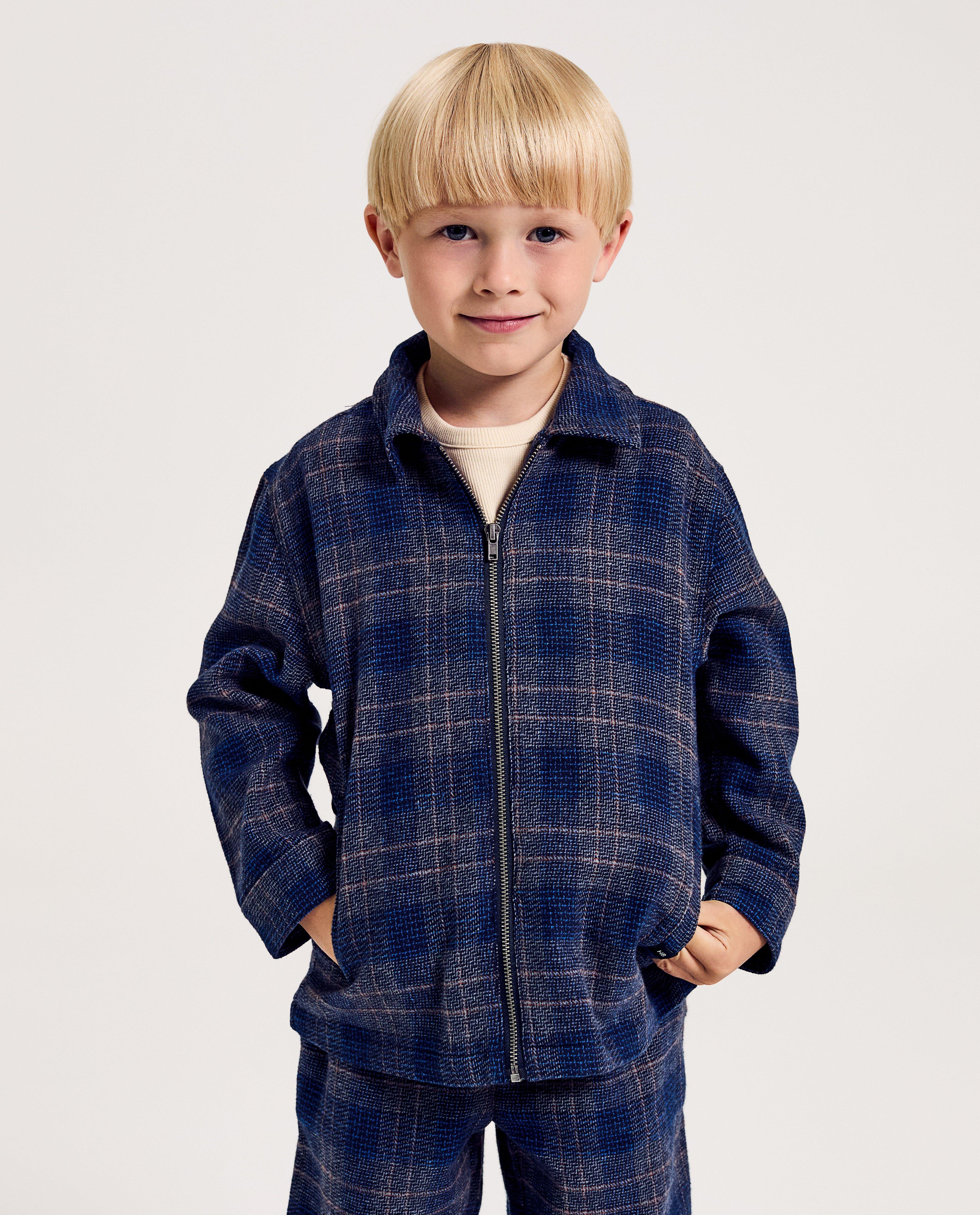 Flanellen vest met ruiten, 98-134 - null - Hampton Bays