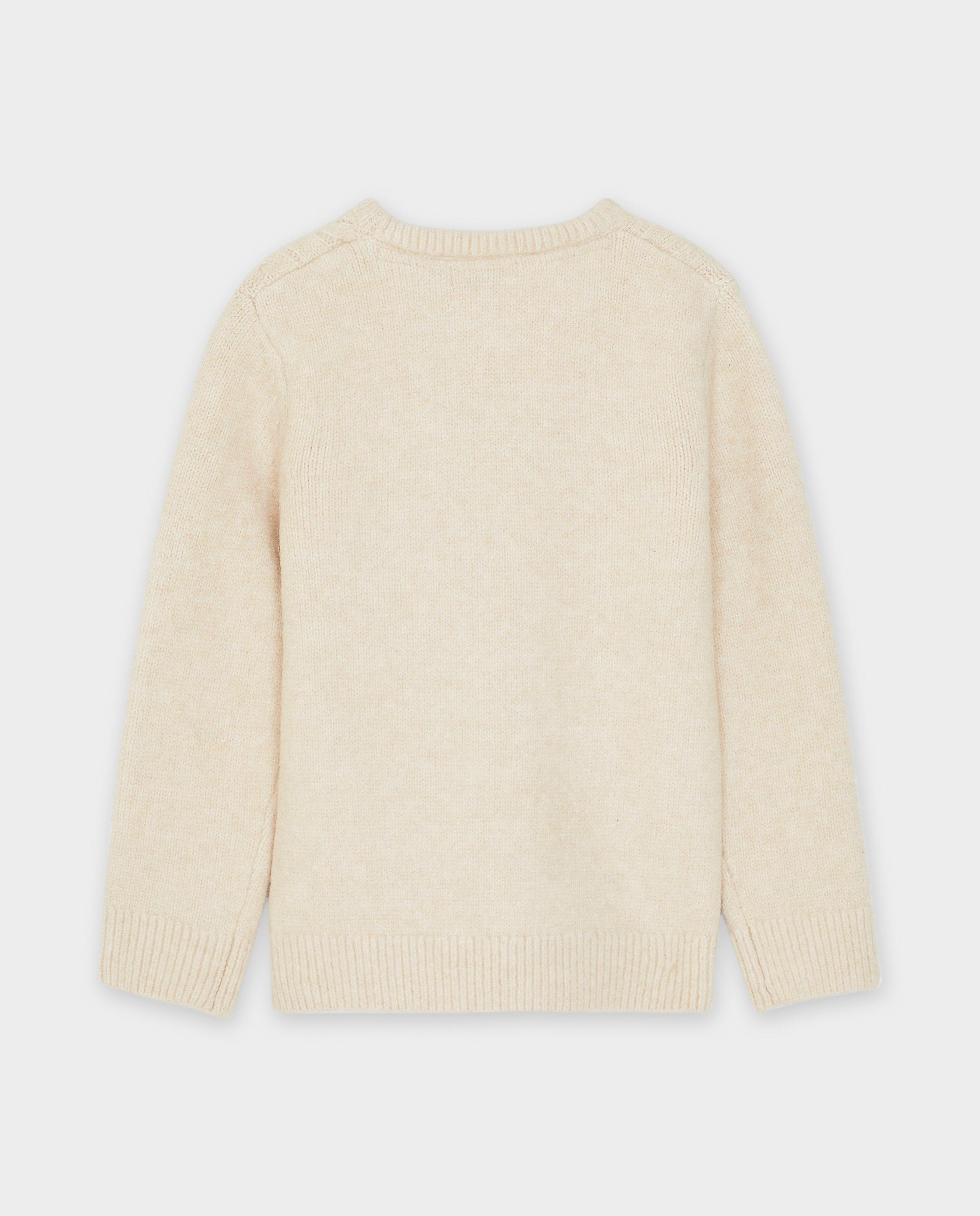 Truien - Beige kabeltrui, 98-134