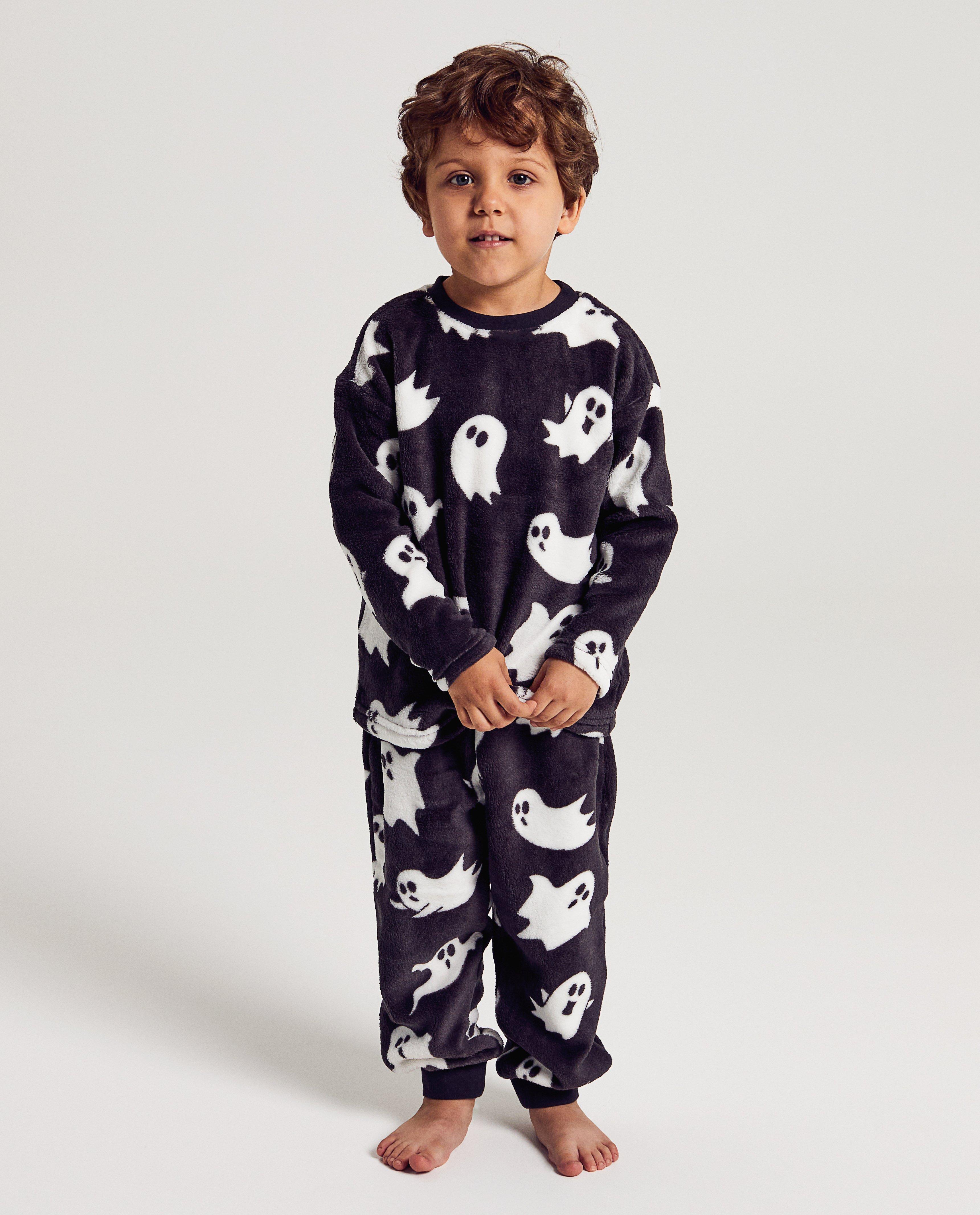 Nachtkleding - Pyjama met spookjesprint