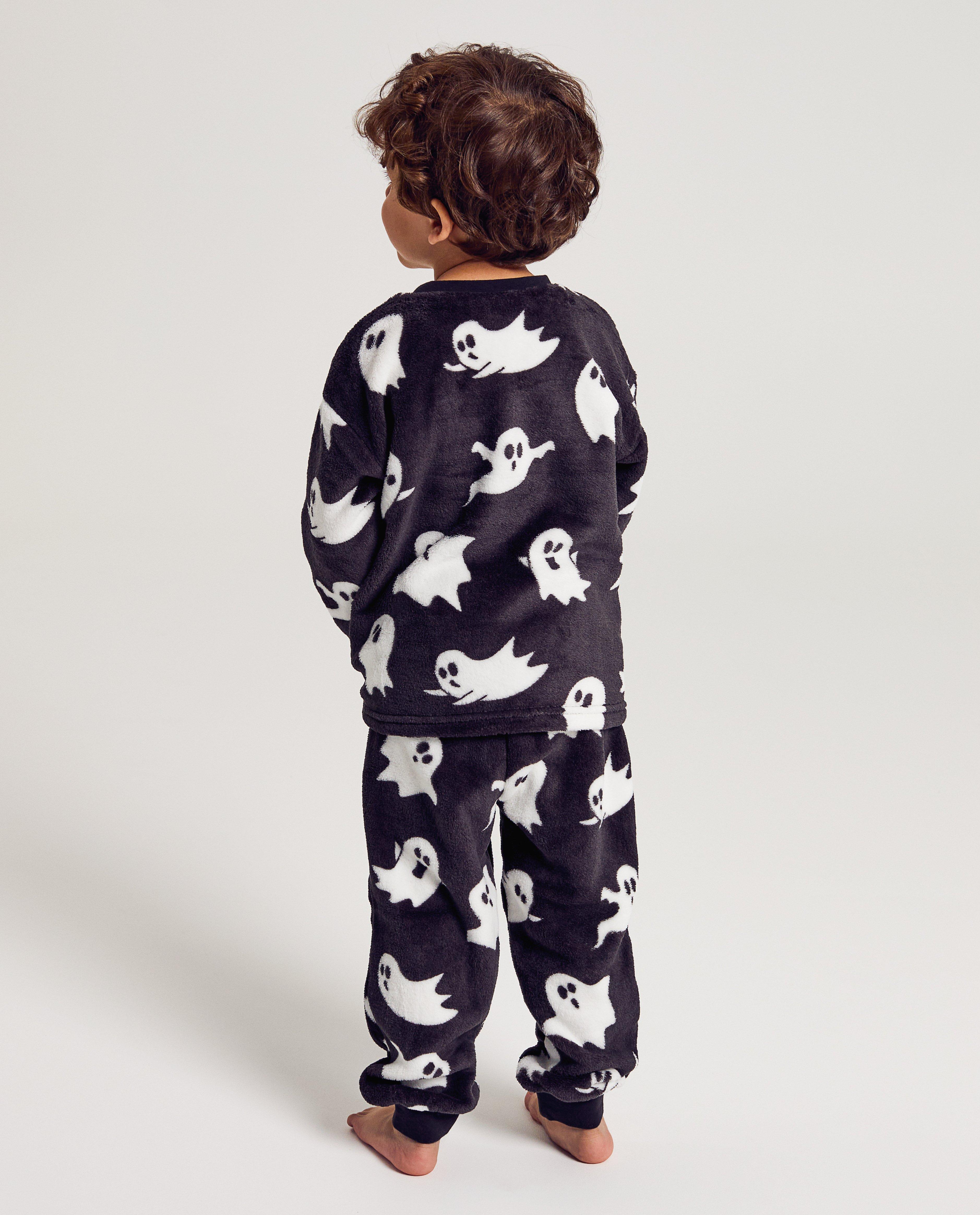 Nachtkleding - Pyjama met spookjesprint