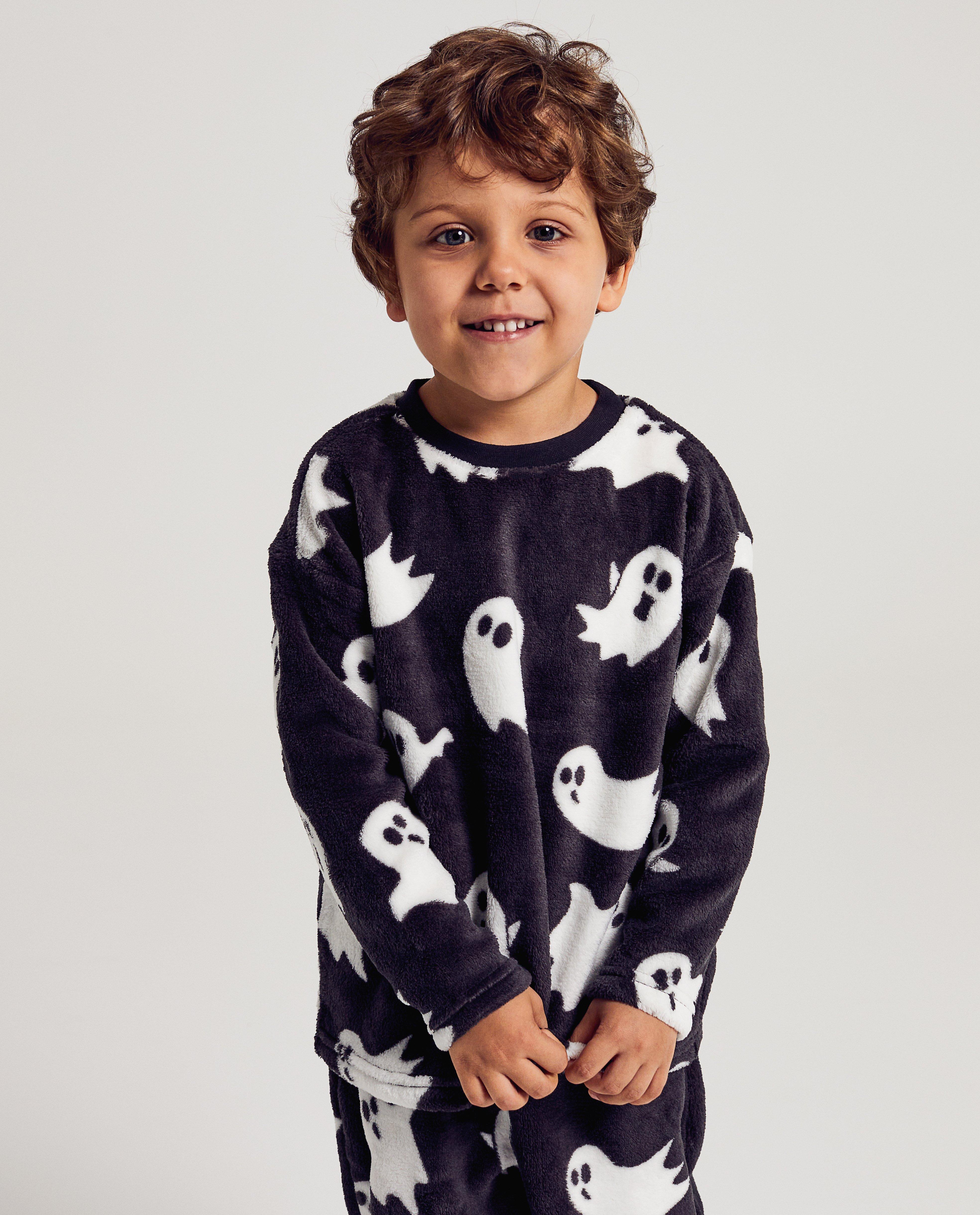 Nachtkleding - Pyjama met spookjesprint