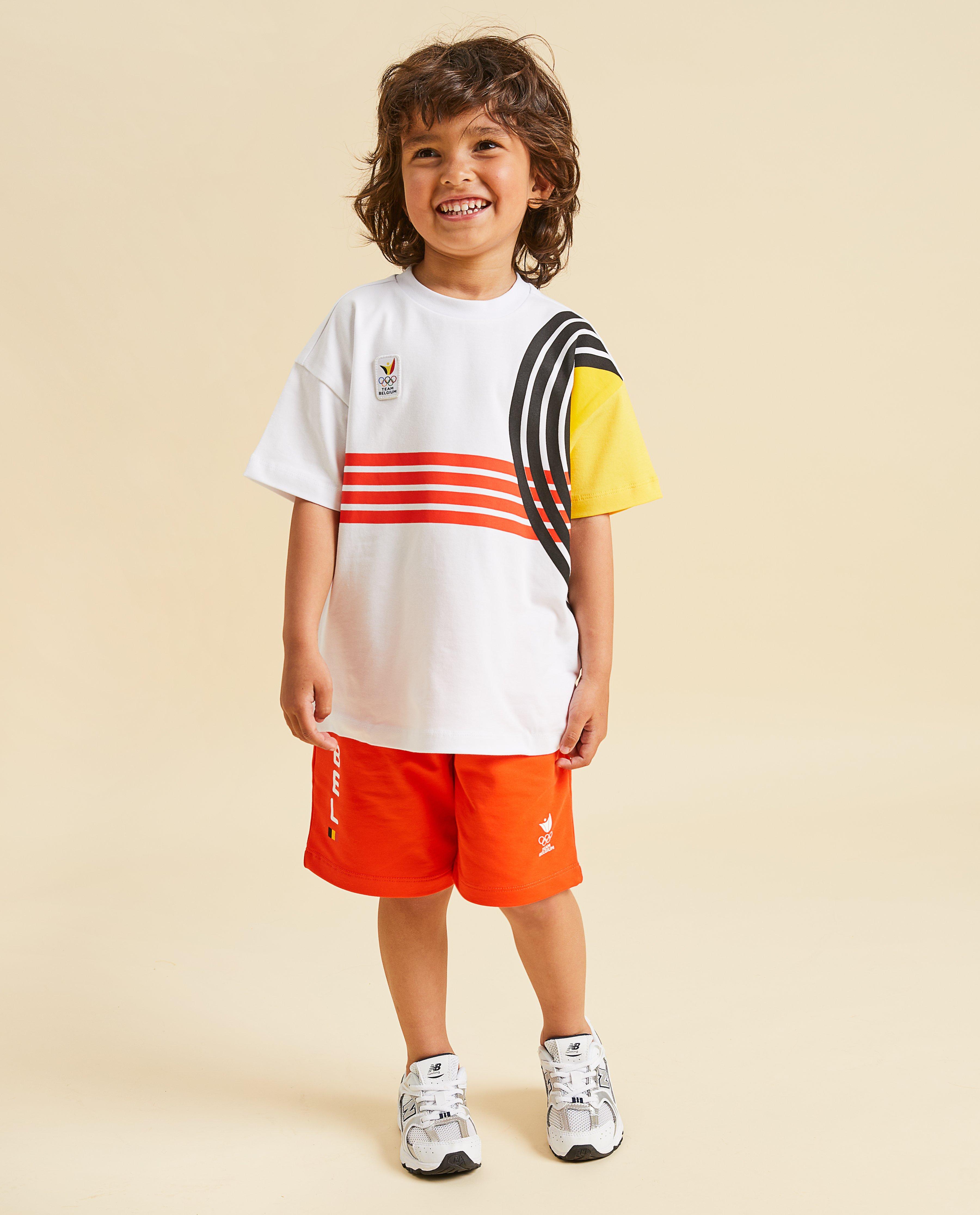T-shirts - T-shirt met strepen, Olympische spelen, 2-7 jaar