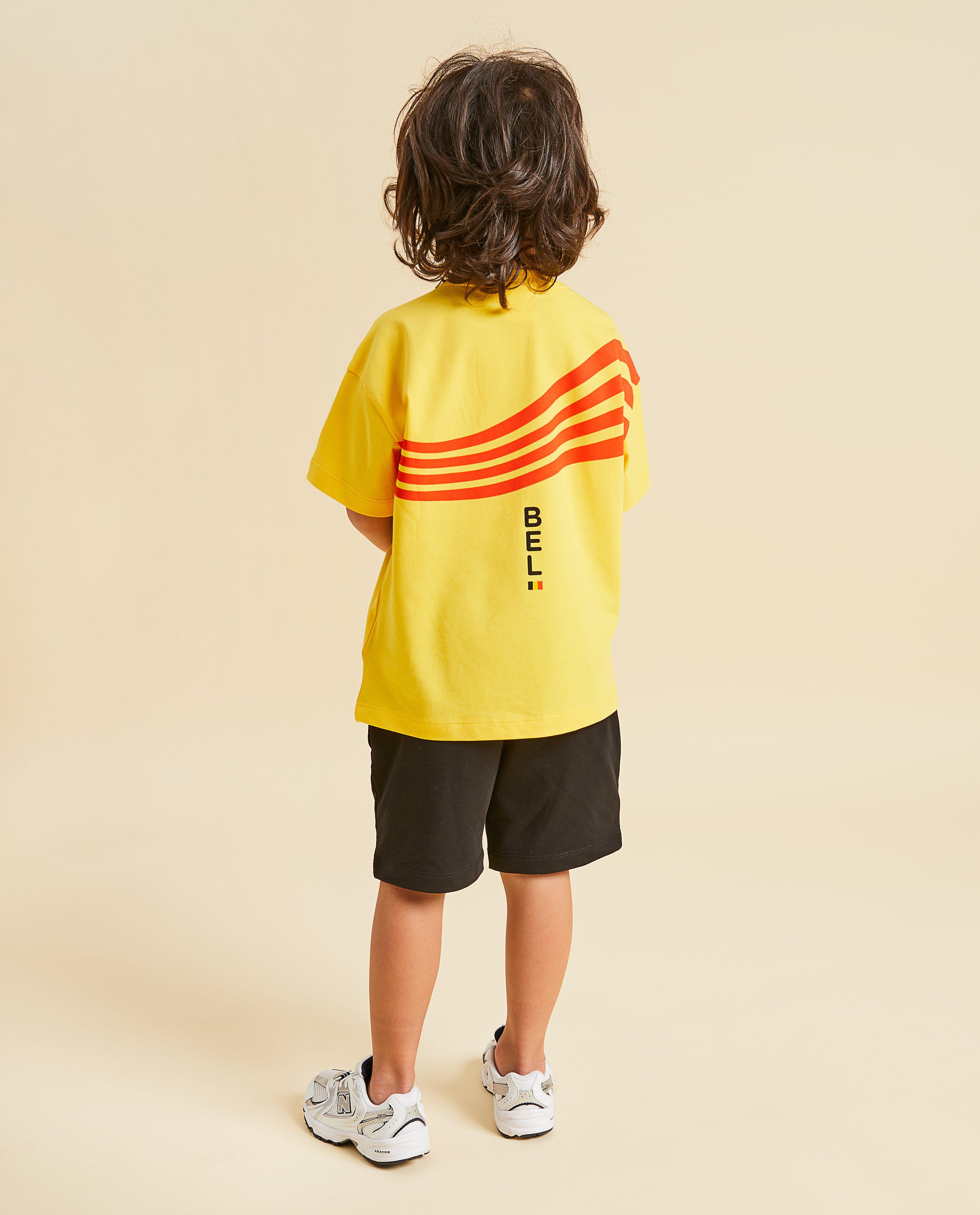 T-shirts - Unisex T-shirt met strepen, Olympische Spelen, 2-7 jaar