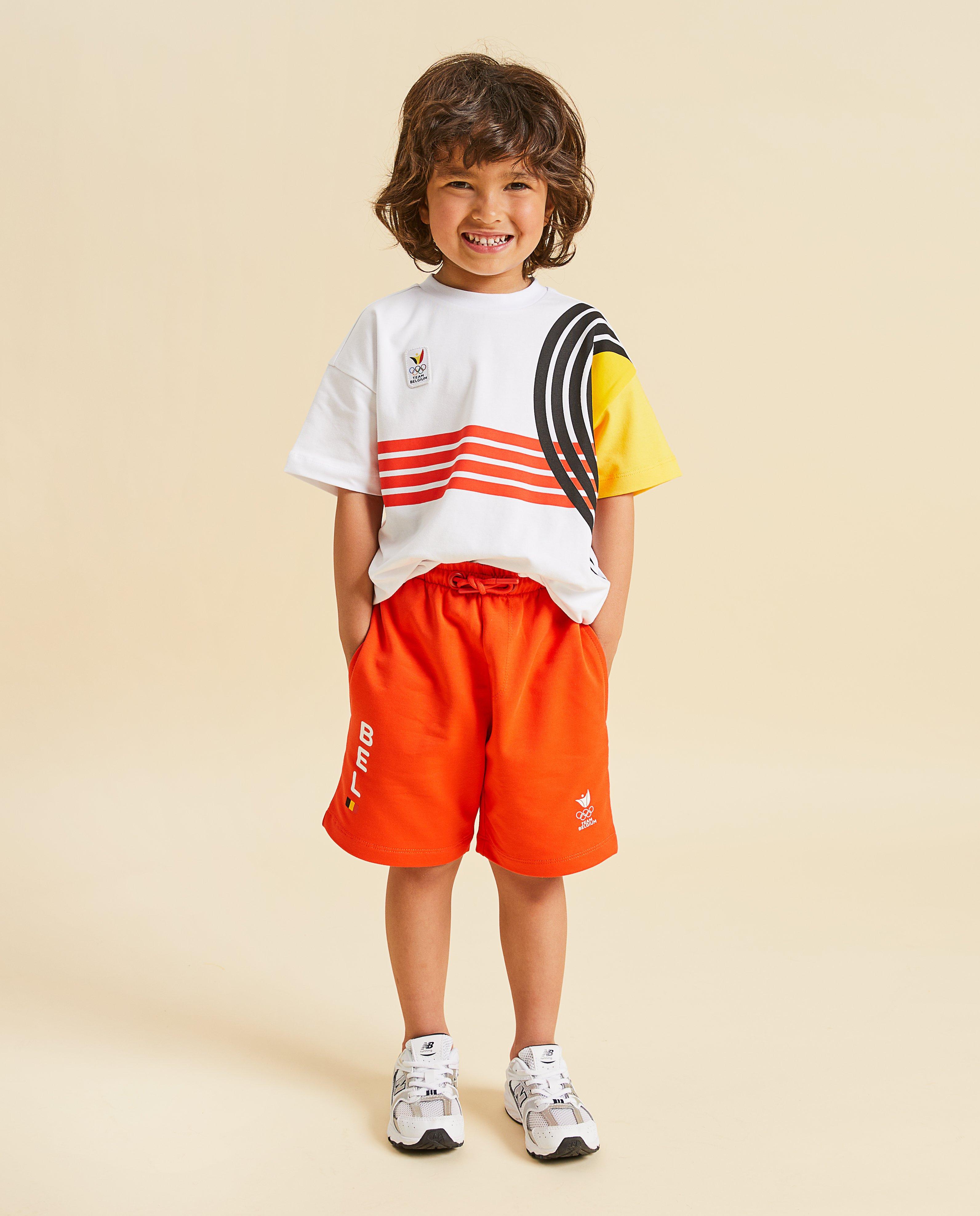 Short met opschrift, Olympische spelen, 2-7 jaar - Product Detail - rood - afbeelding nummer 1