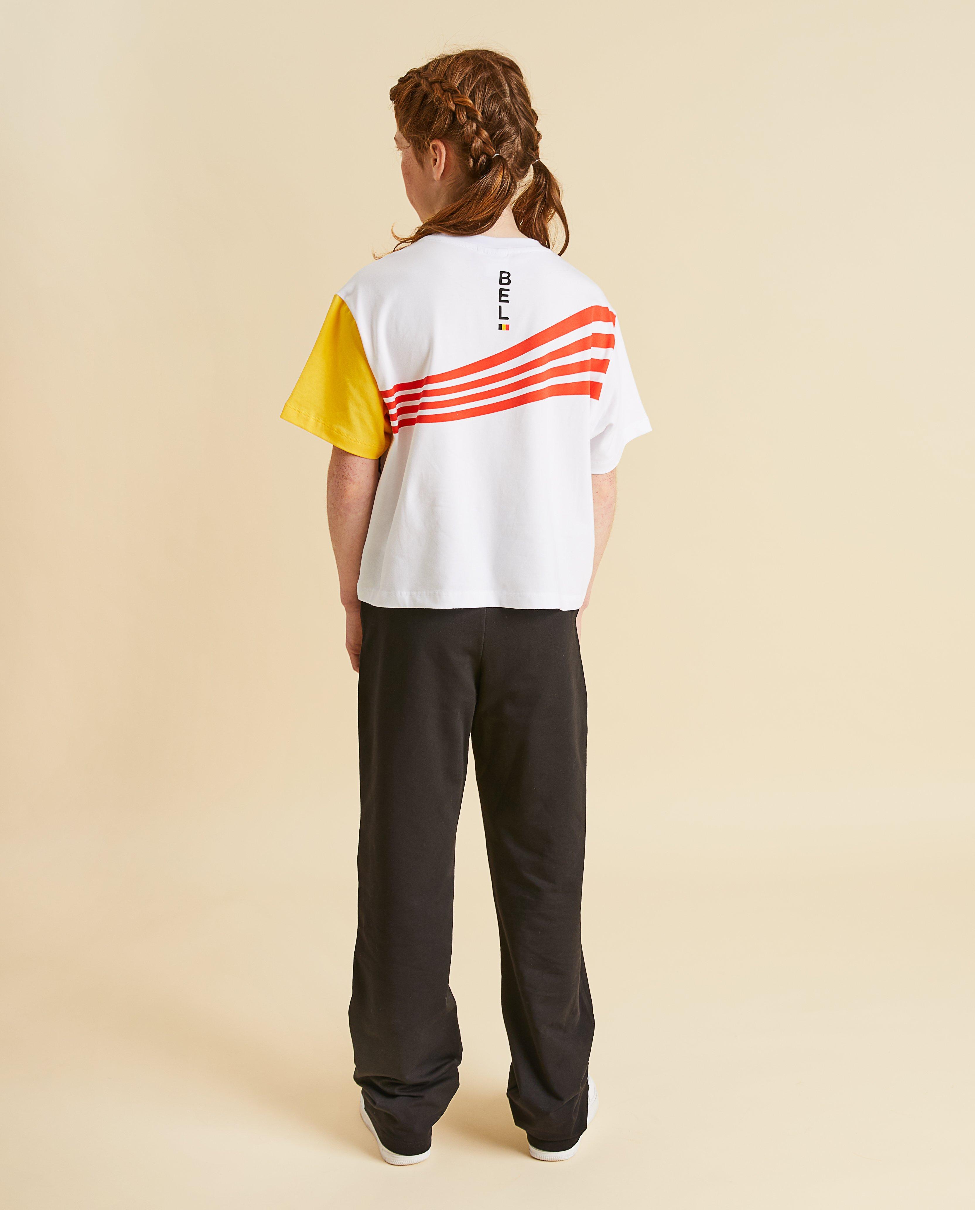 T-shirt met strepen, Olympische spelen, 7-14 jaar - Product Detail - wit - afbeelding nummer 3