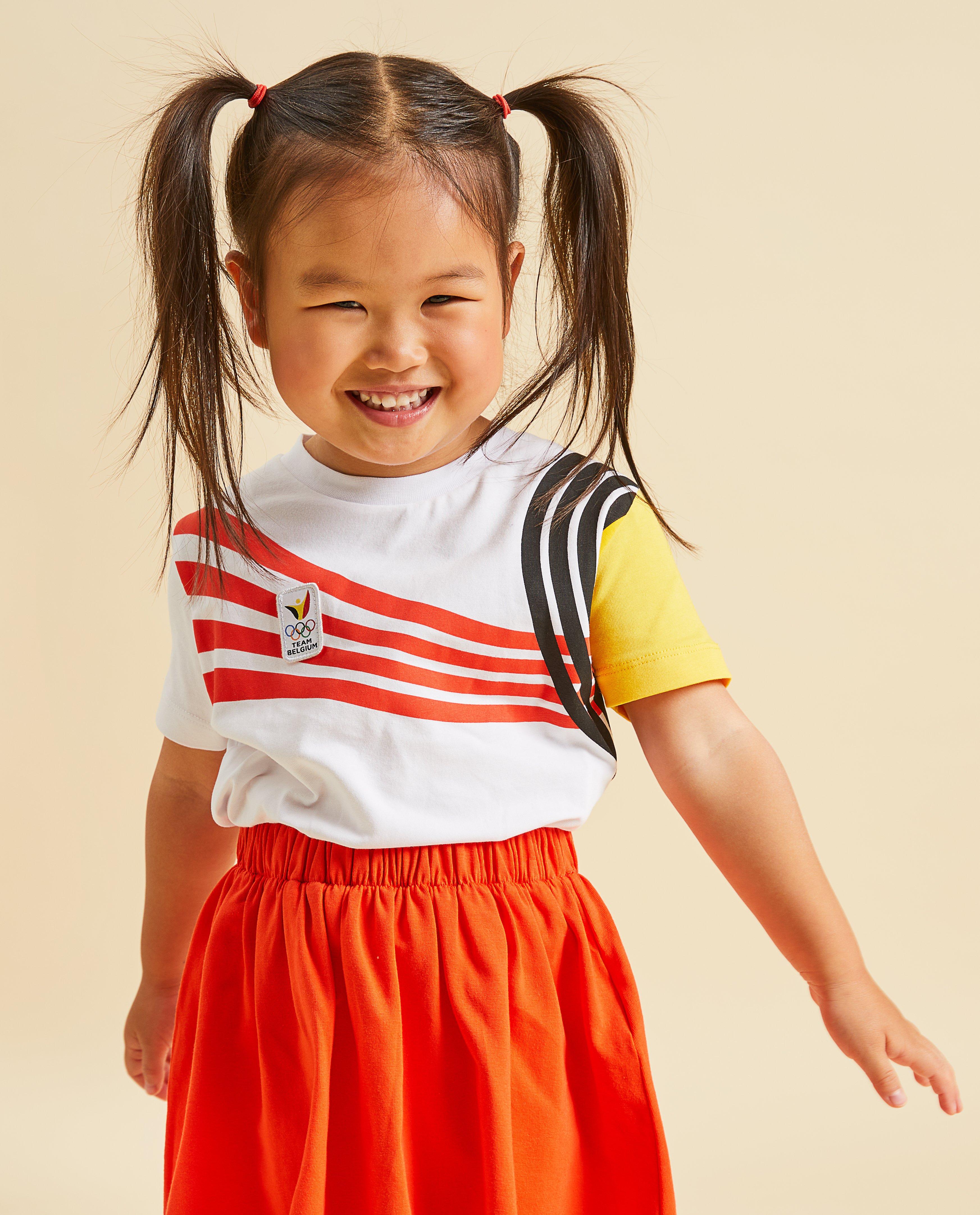 T-shirt met strepen, Olympische spelen, 2-7 jaar