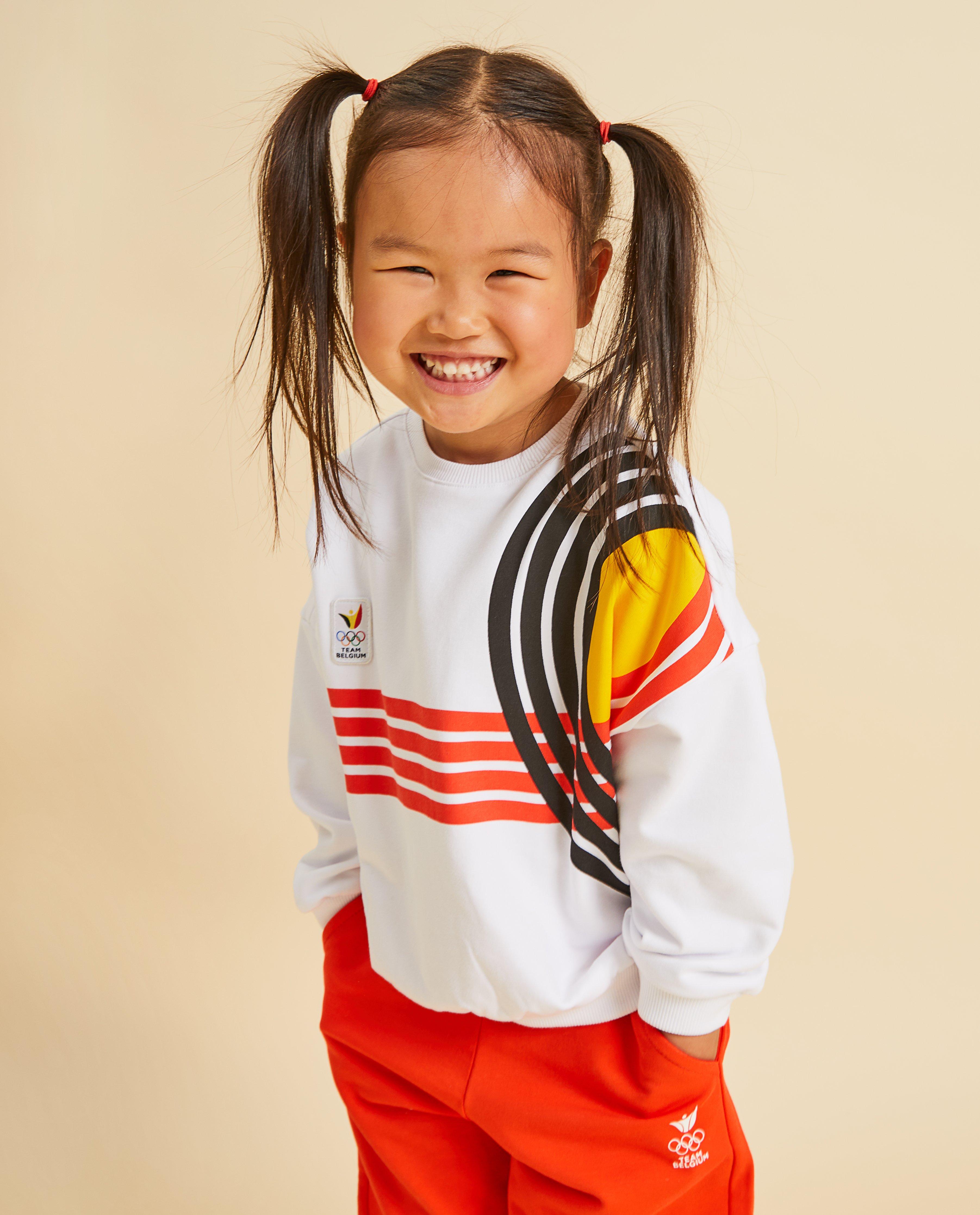 Sweater met strepen, Olympische Spelen, 2-7 jaar - null - Olympische Spelen