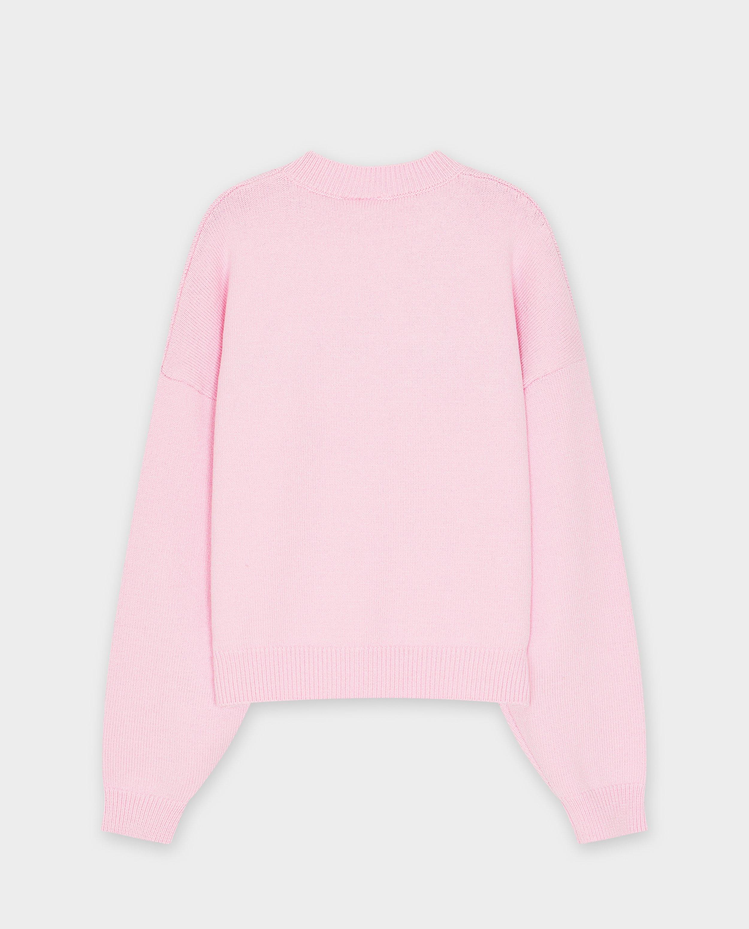 Truien - Roze kersttrui, 6-14 jaar