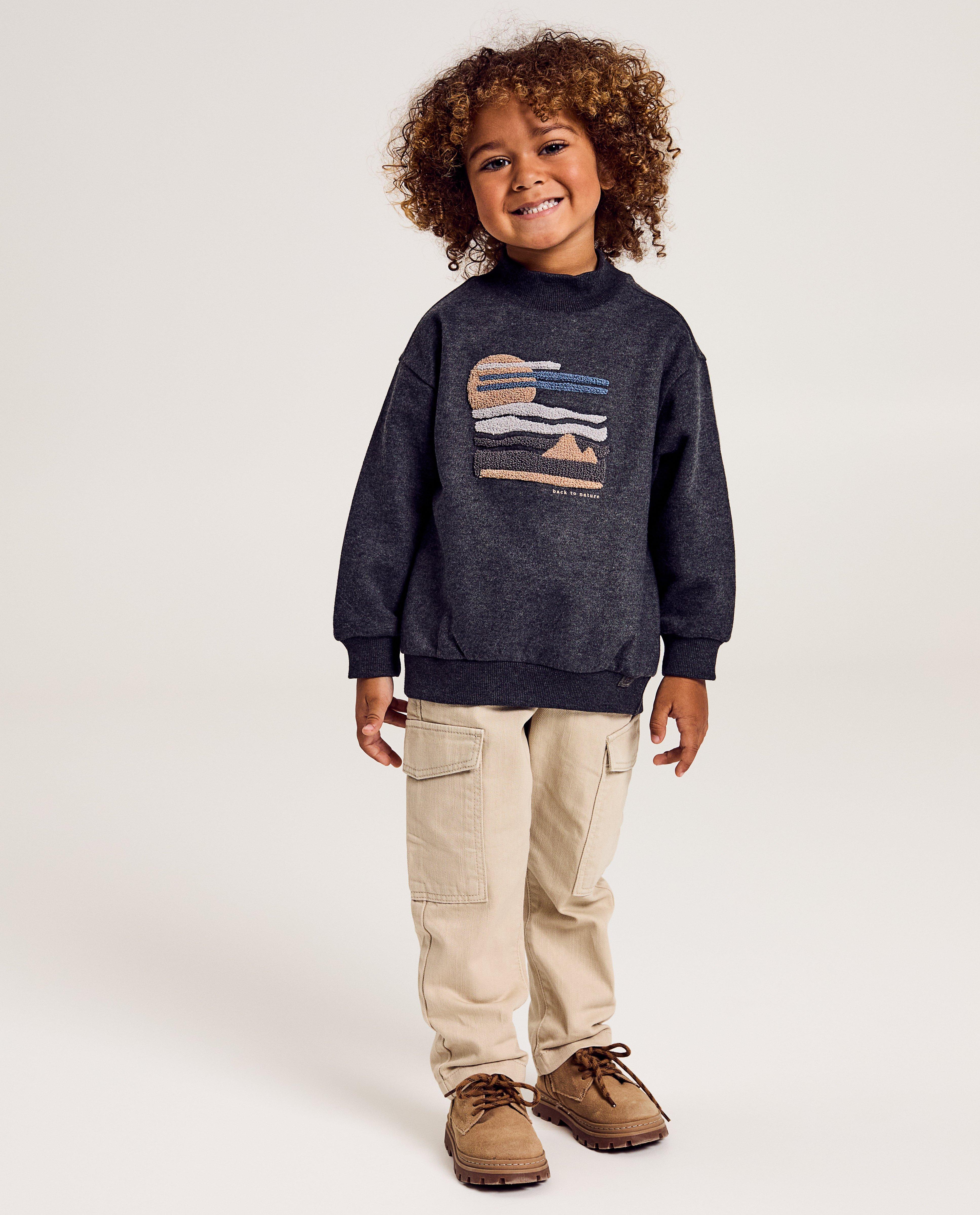 Sweater met print - Product Detail - donkergrijs - afbeelding nummer 2