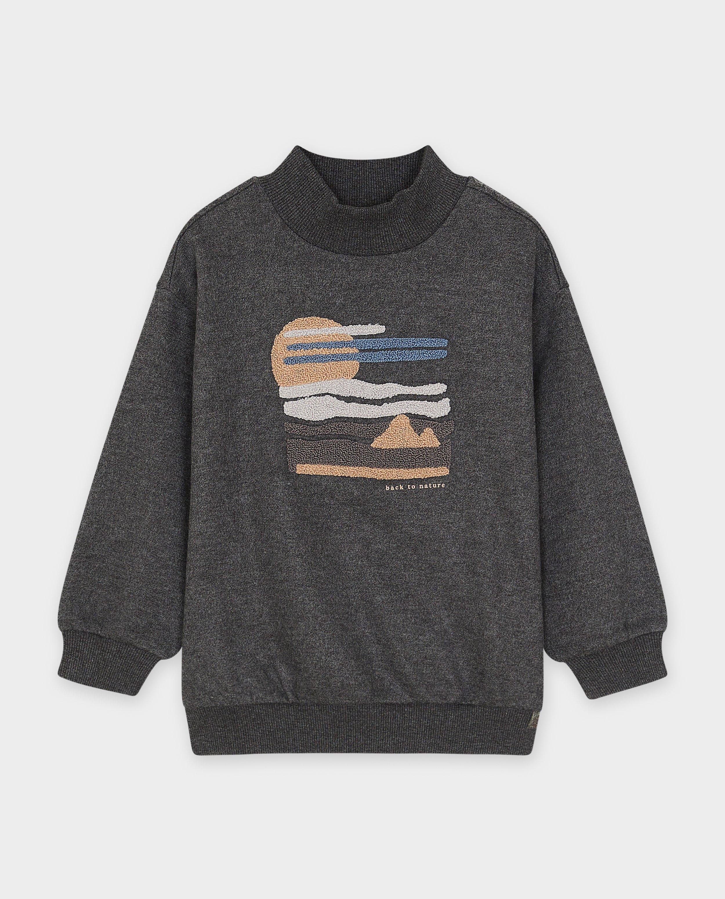 Sweater met print - Product Detail - donkergrijs - afbeelding nummer 3