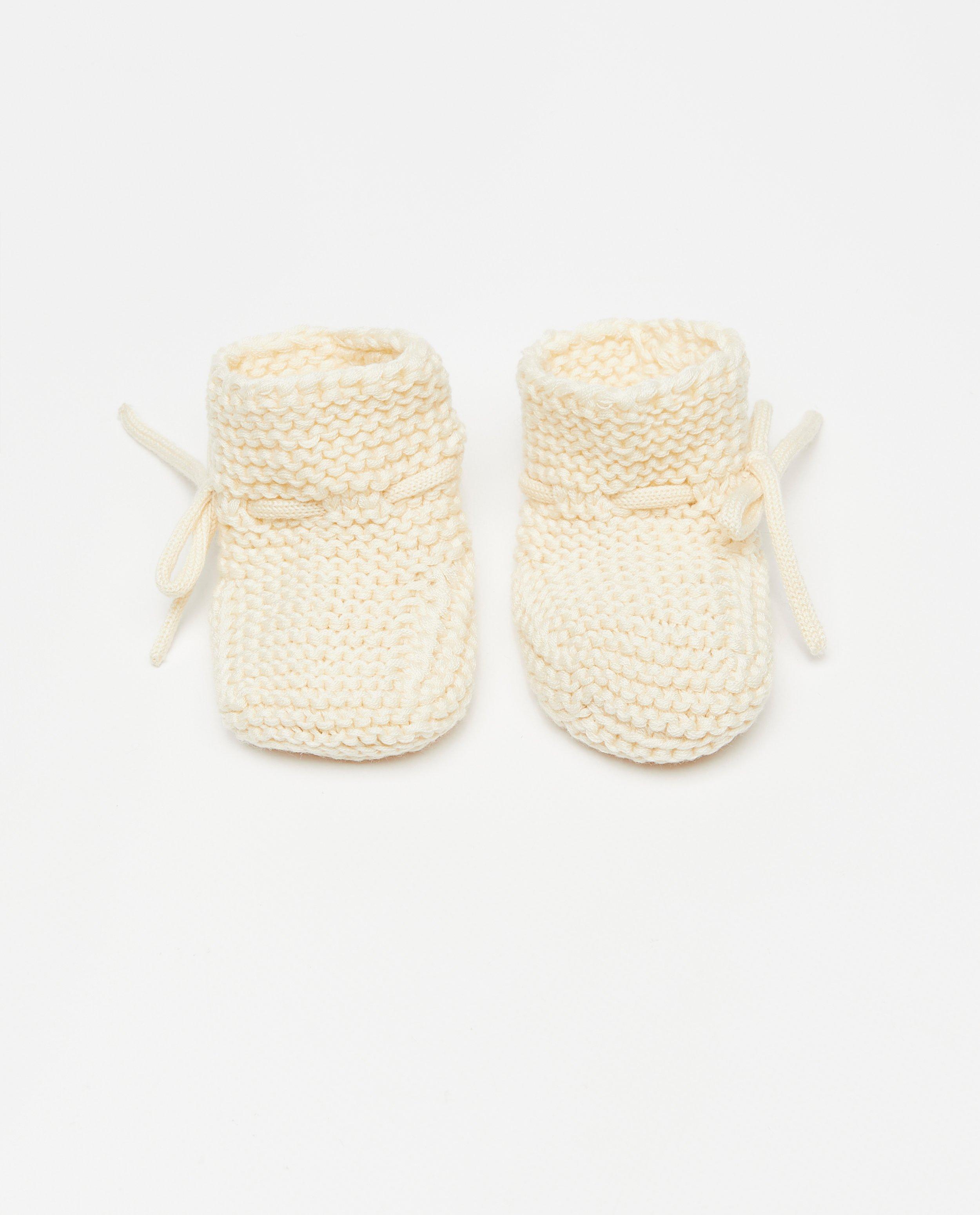 Chaussons crochetés pour bébés - null - Newborn 50-68