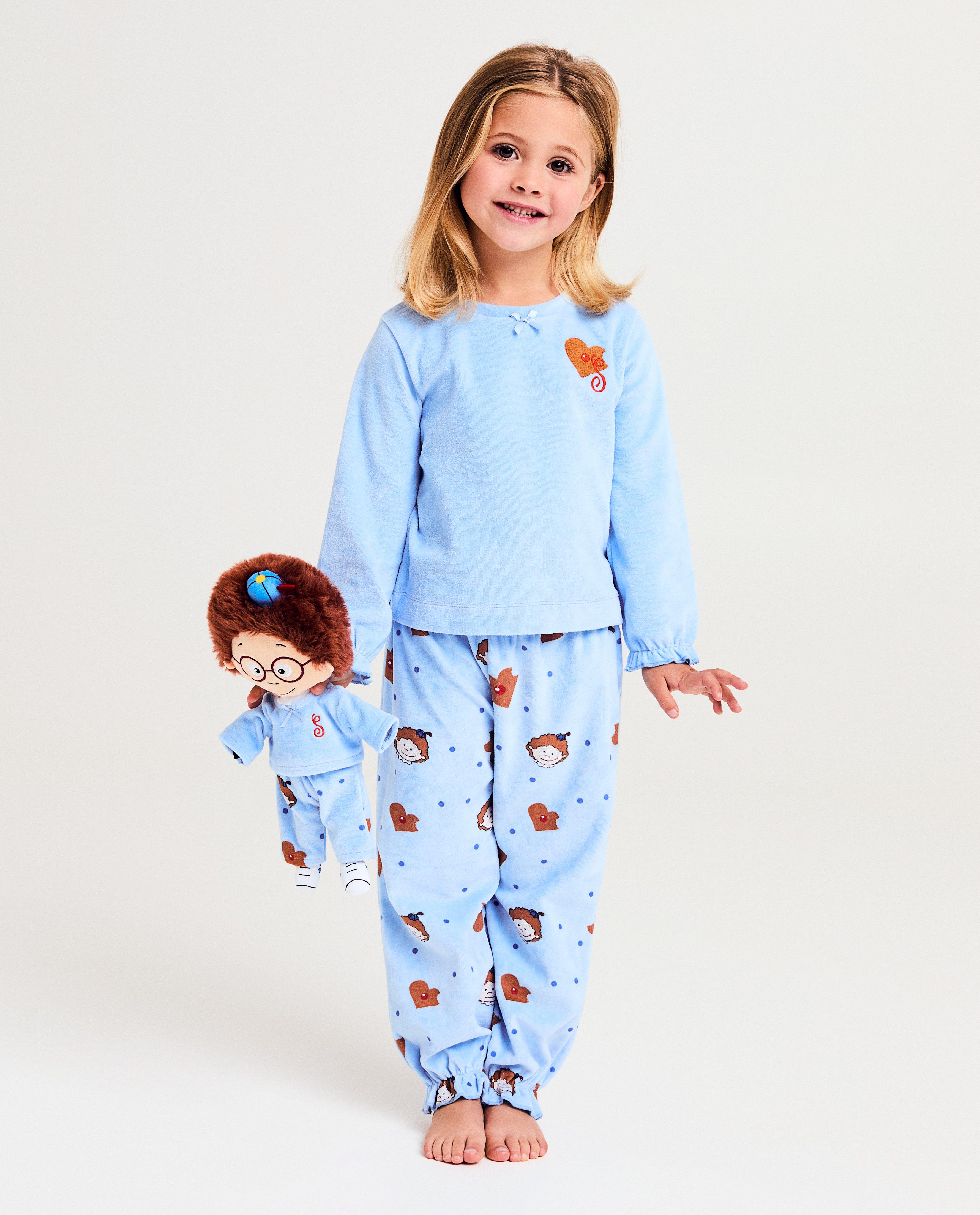 Pyjamas - Ensemble : pyjama + pyjama pour poupée, 2-7 ans