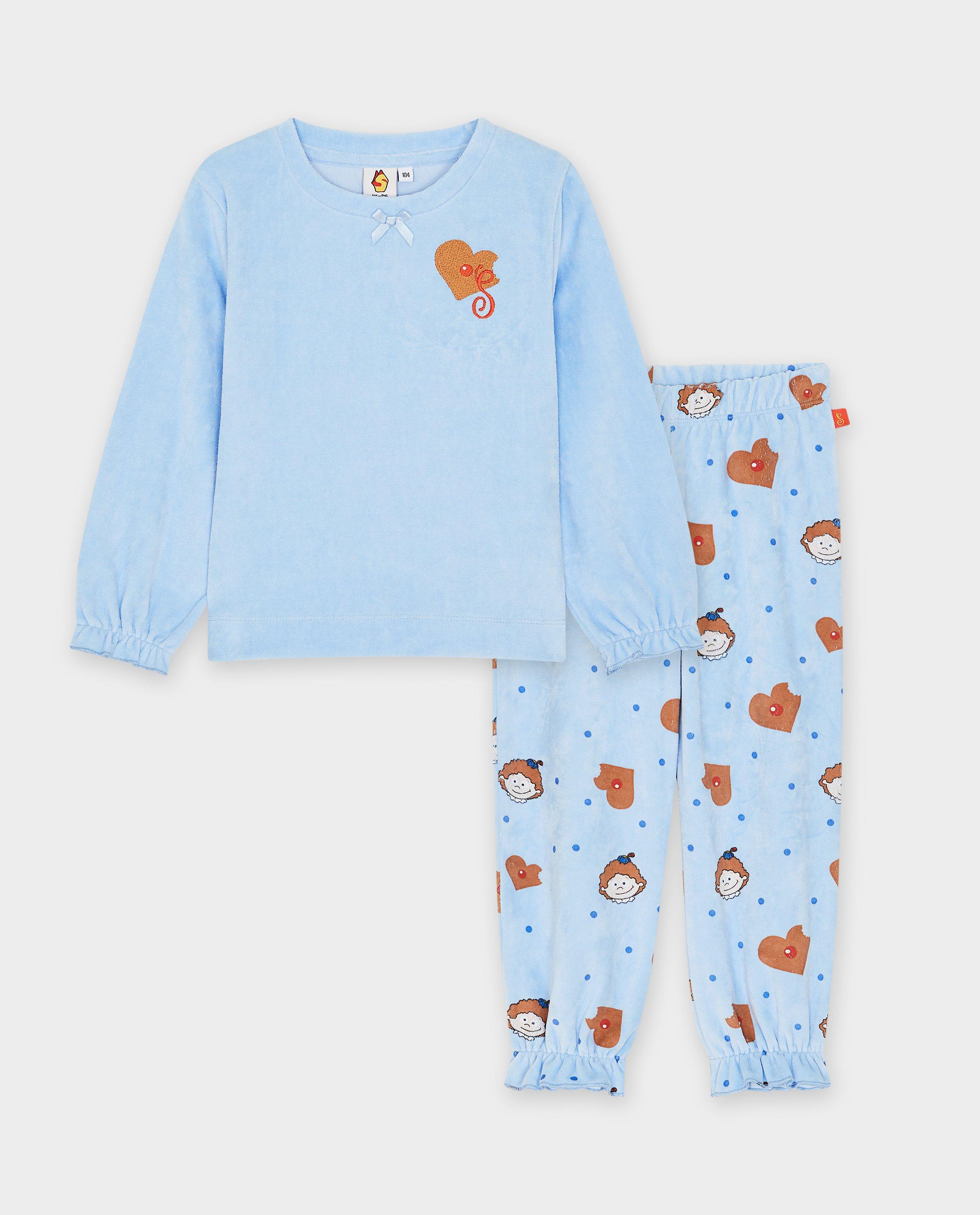 Pyjamas - Ensemble : pyjama + pyjama pour poupée, 2-7 ans