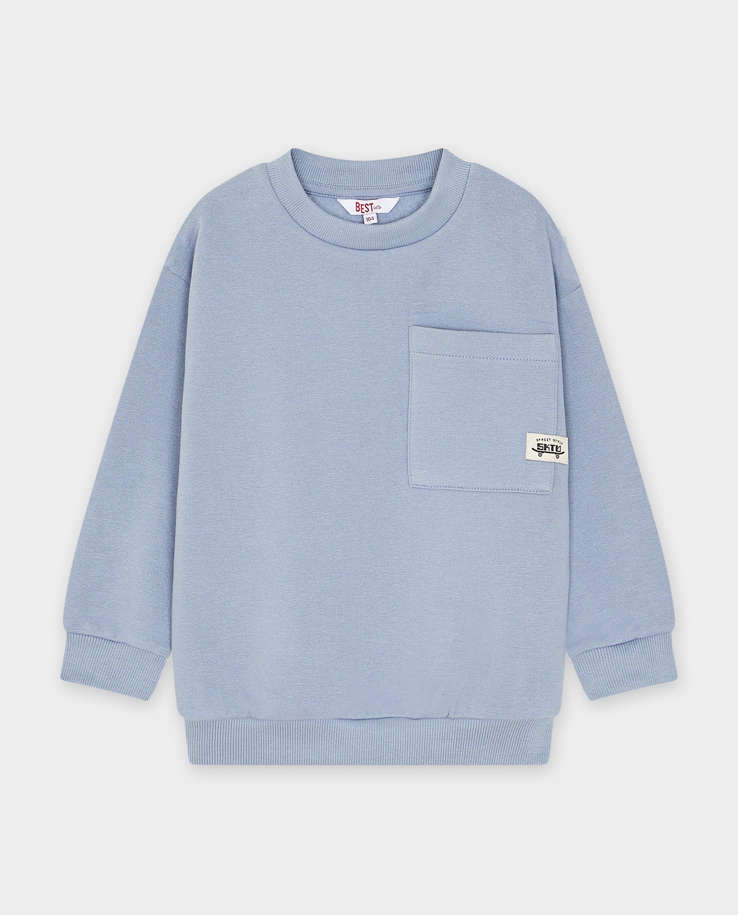 Blauwe sweater - Product Detail - lichtblauw - afbeelding nummer 4
