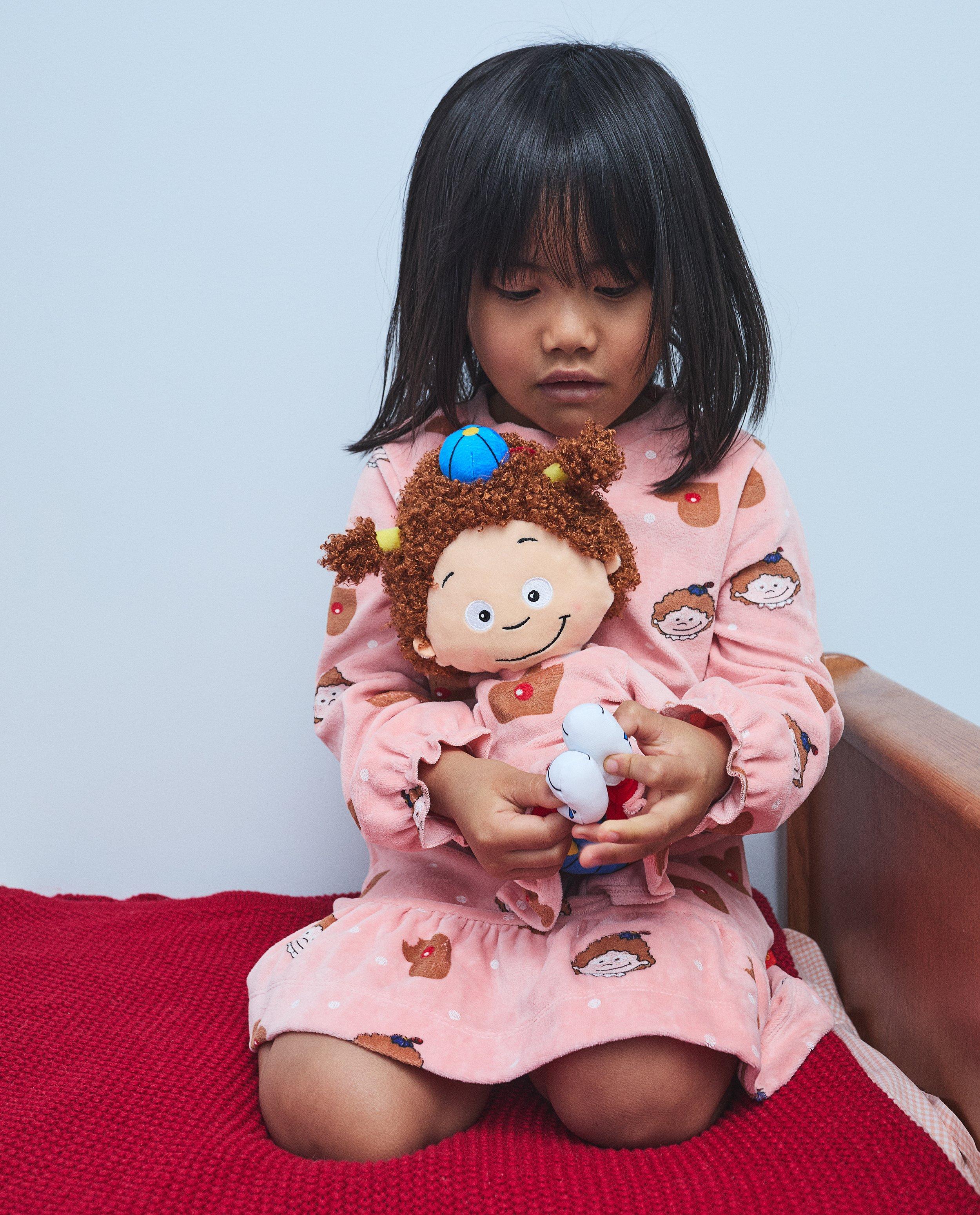 Ensemble : robe de nuit + robe de nuit de poupée, 2-7 ans - null - Spiekpietjes