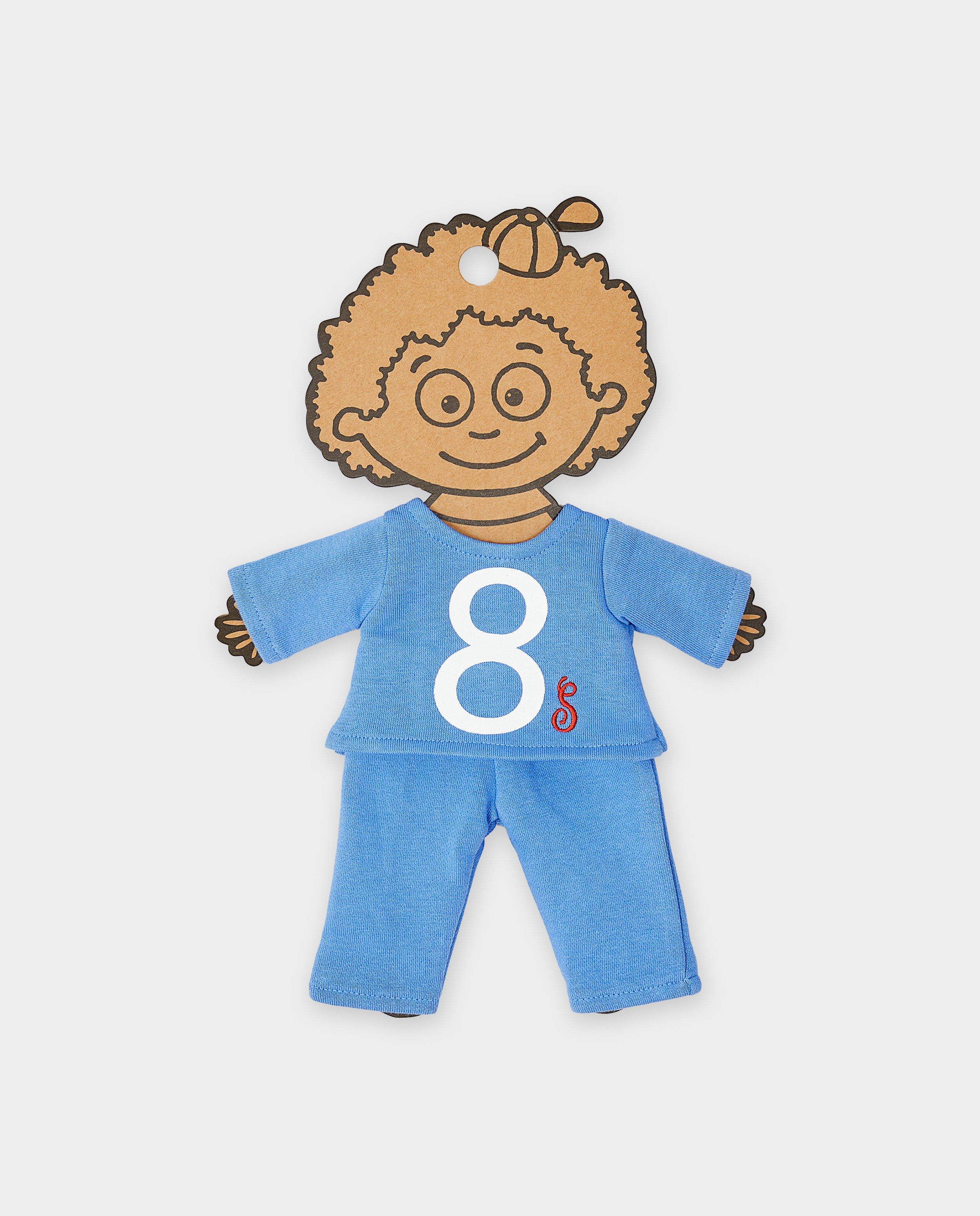 Pyjamas - Ensemble : ensemble de jogging + ensemble de poupée, unisexe, 2-7 ans
