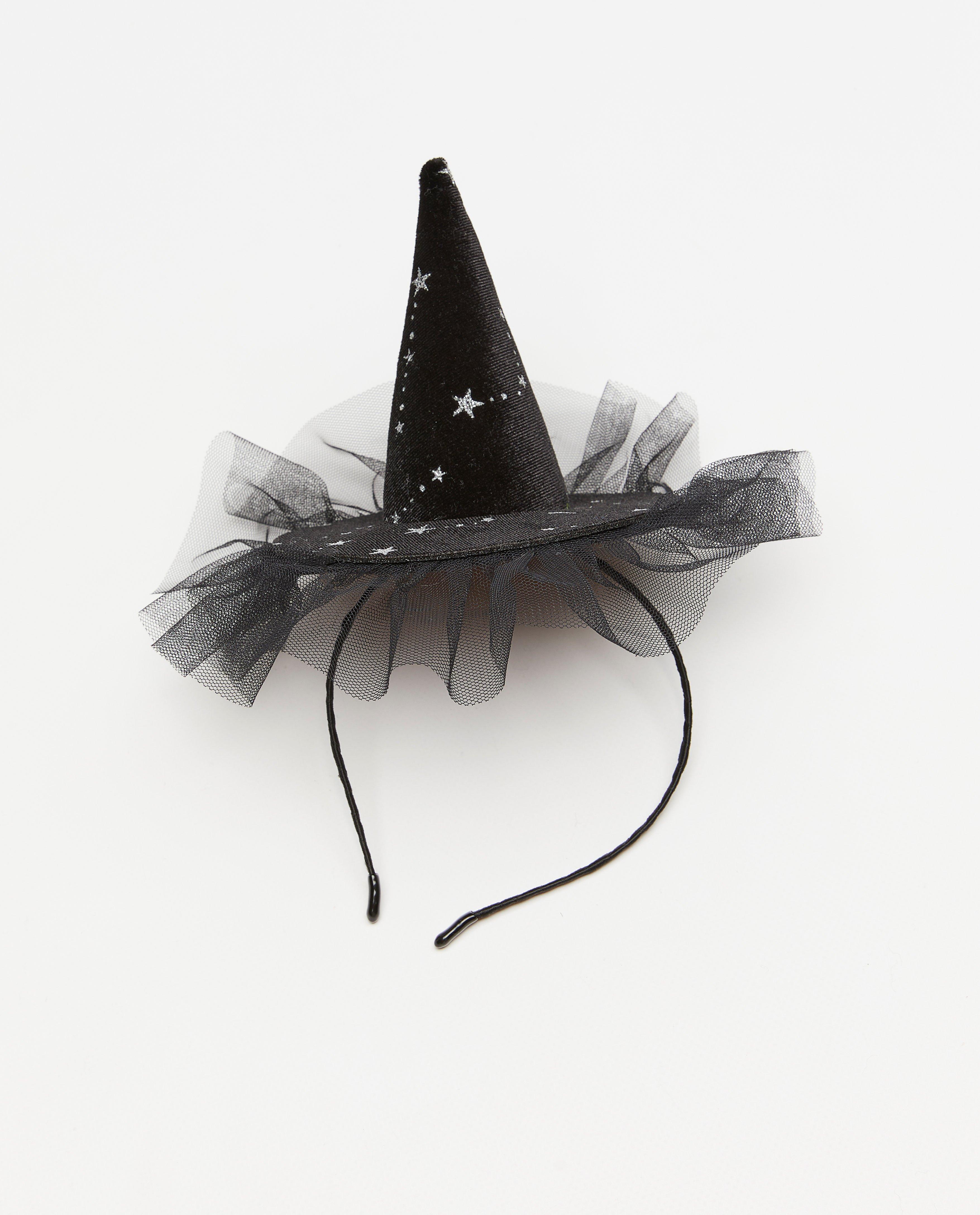 Diadeem met heksenhoedje - Product Detail - zwart - afbeelding nummer 3